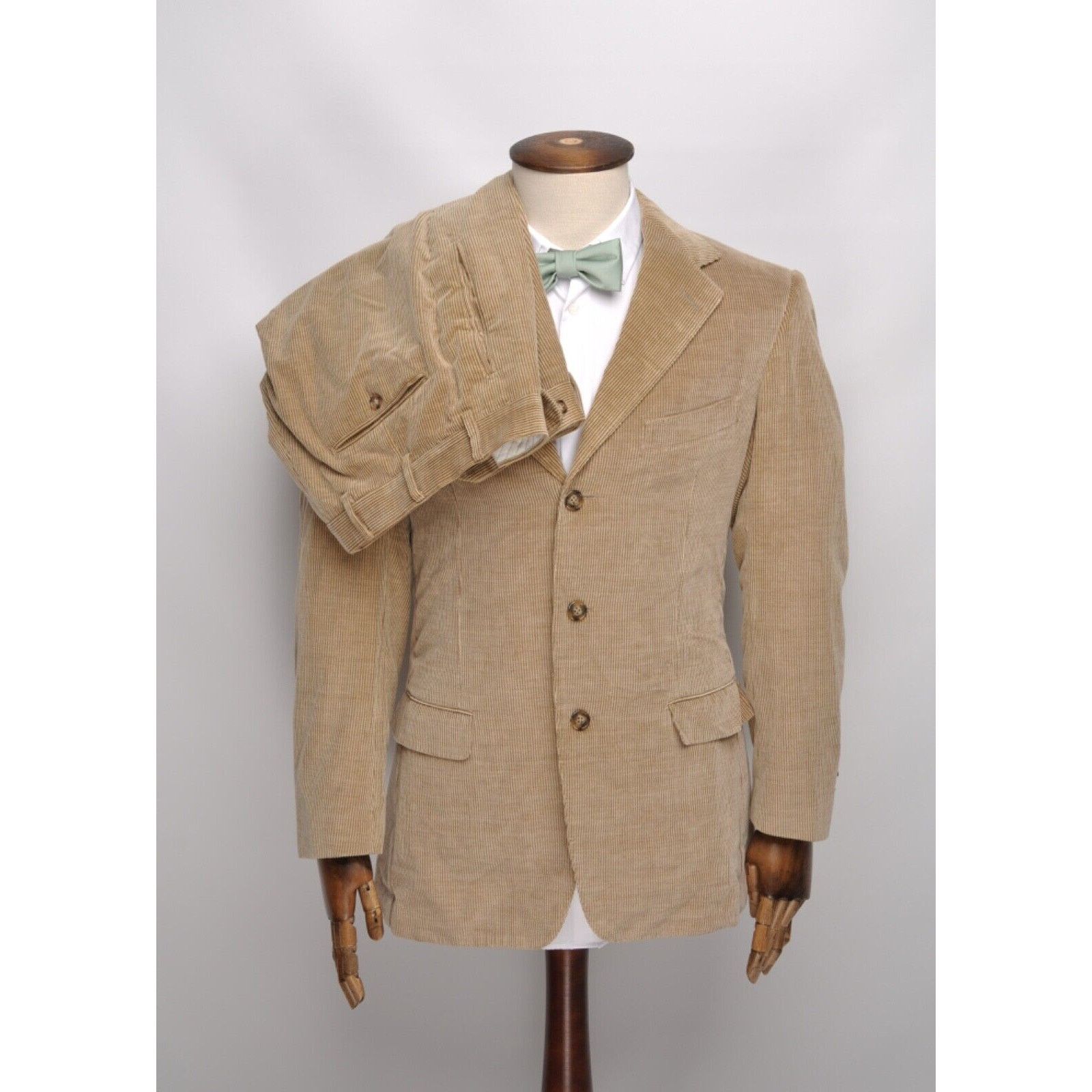 Ermenegildo Zegna Mens ERMENEGILDO ZEGNA Cashmere Suit Blazer Trousers EU 48 M Size 48R - 1 Thumbnail