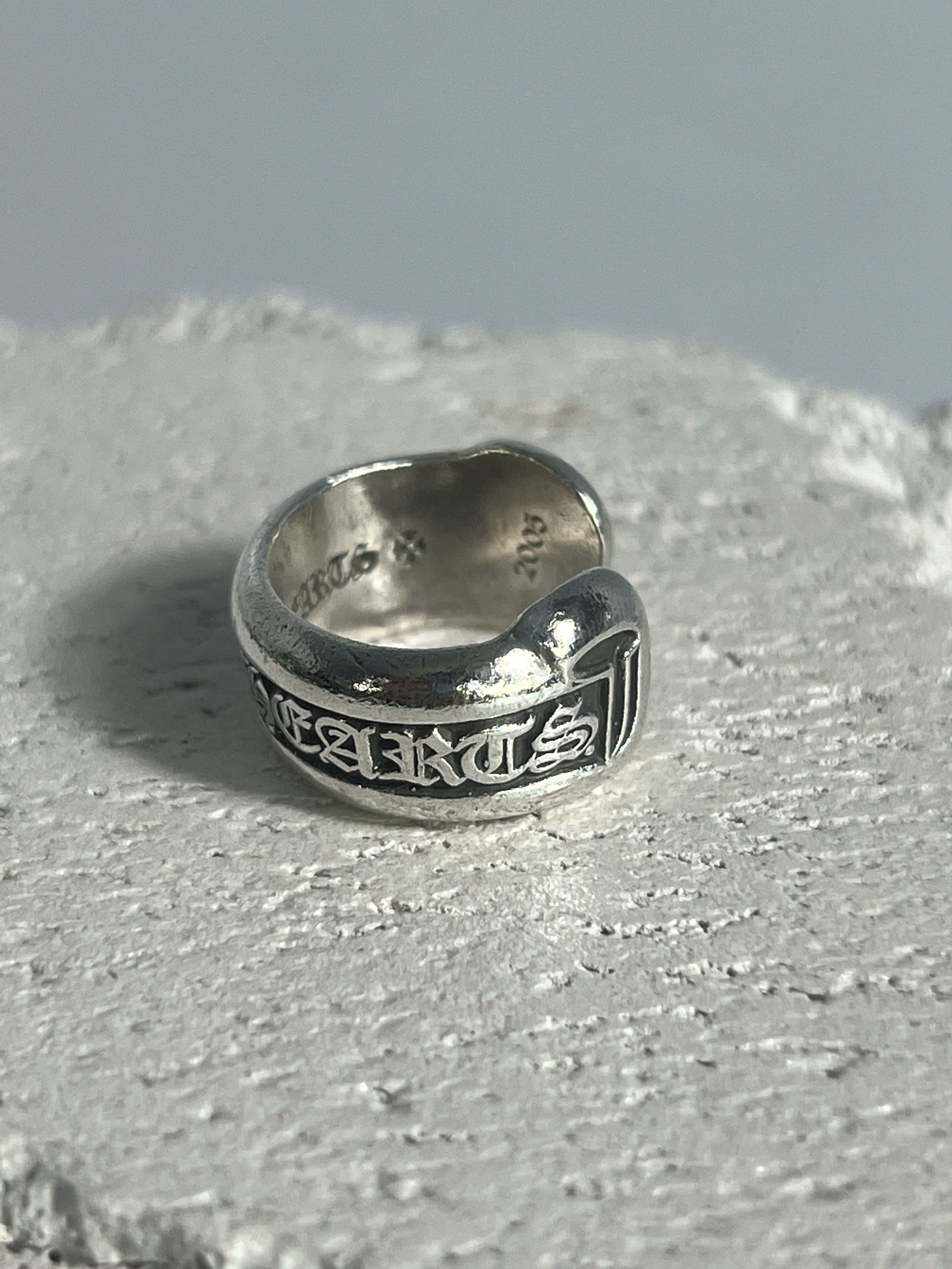 Chrome Hearts Chrome Hearts Scroll Band Ring .925 Silver Size US3 / MM44 Size ONE SIZE - 3 Thumbnail