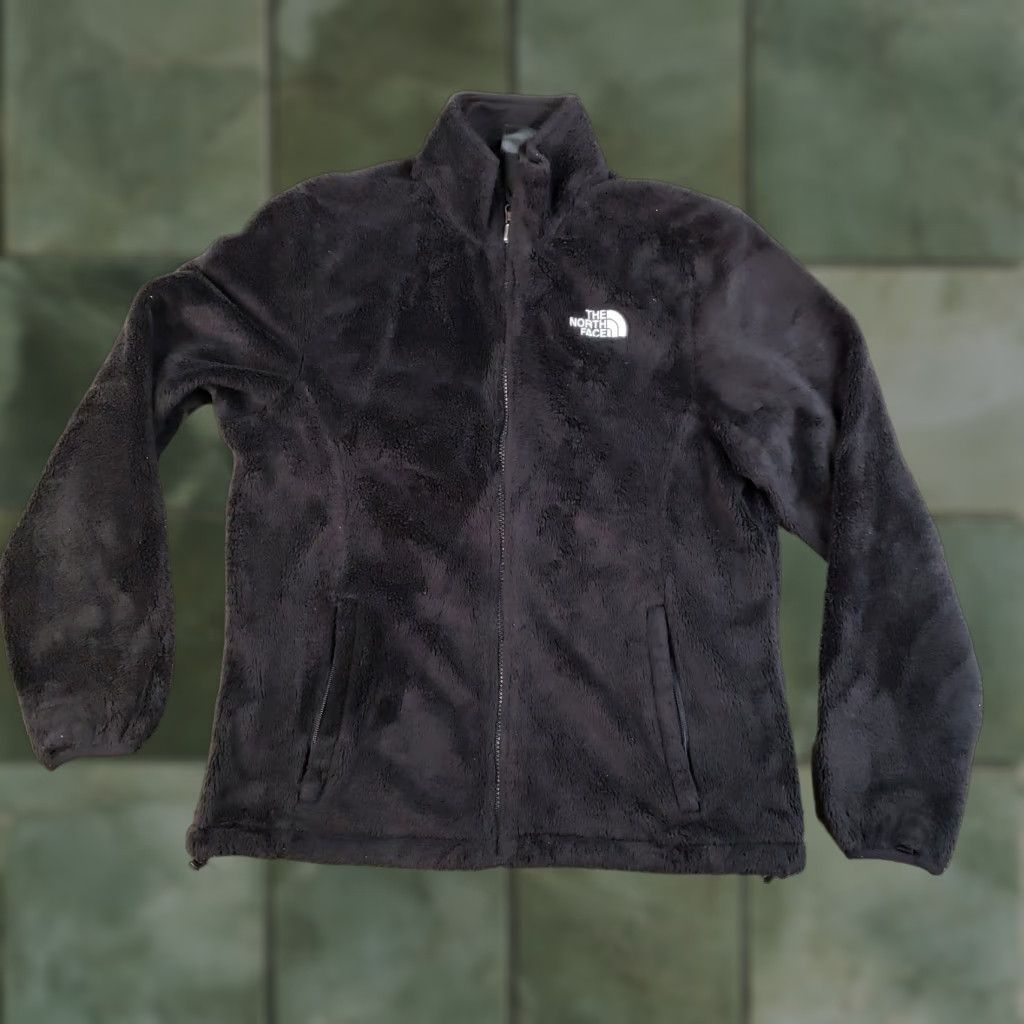 The North Face North Face Osito Jacket Womens Medium Black Fleece Full Zip Hiking Casual Zz Size M / US 6-8 / IT 42-44 - 1 Thumbnail