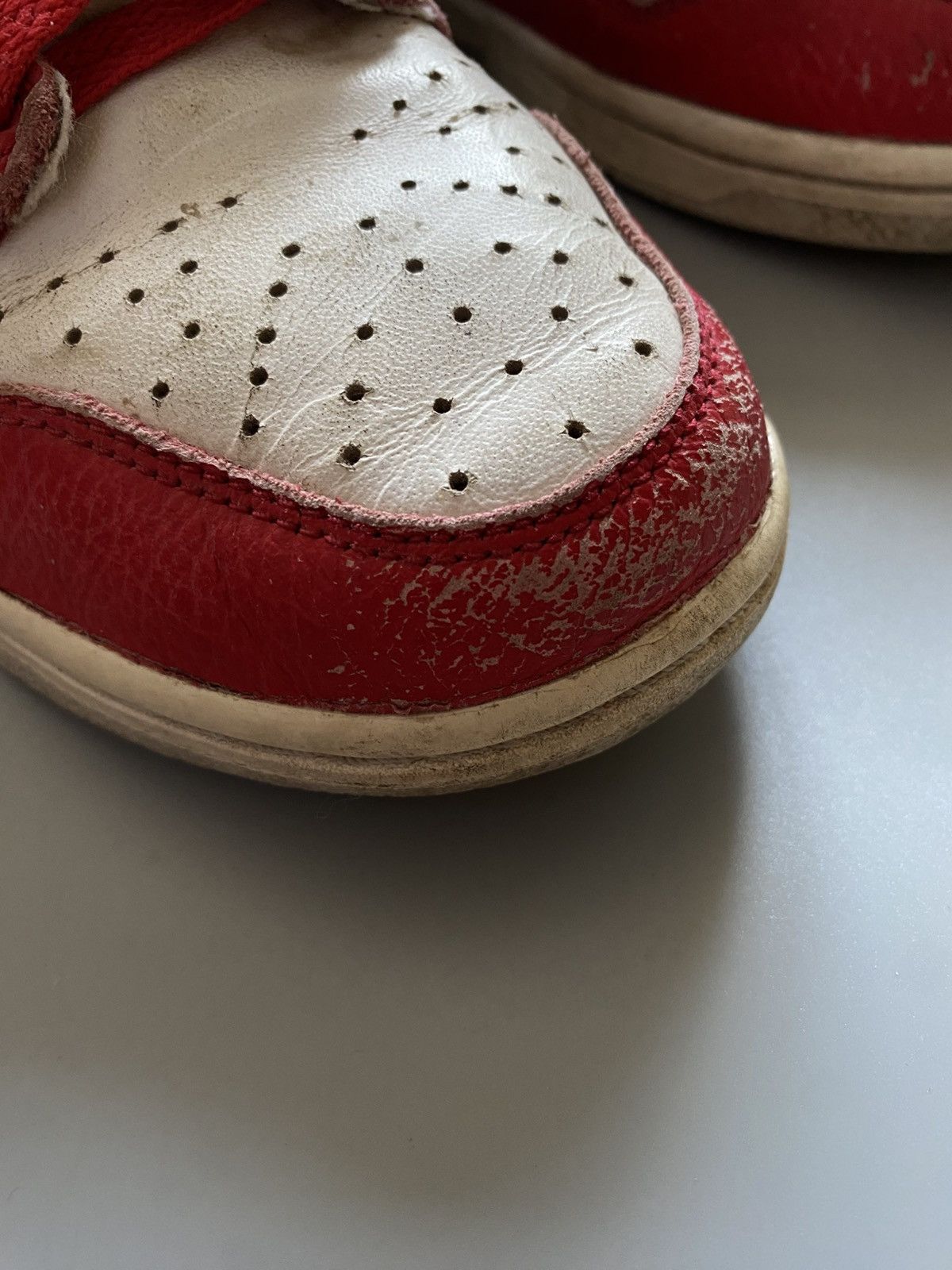 Nike Nike Dunk leather red sk8 vintage shoes Size US 7.5 / EU 40-41 - 12 Thumbnail