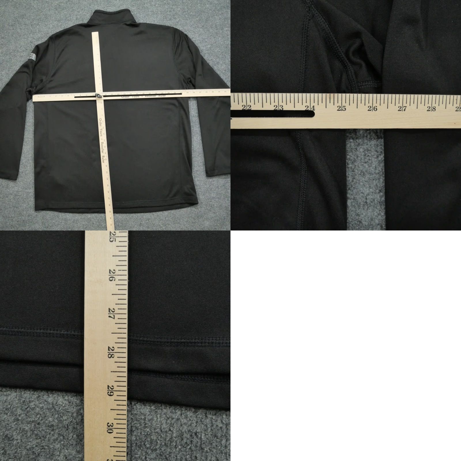 The North Face The North Face Sweatshirt Mens 2XL Black Quarter Zip Fleece Sweater Size US XXL / EU 58 / 5 - 8 Thumbnail