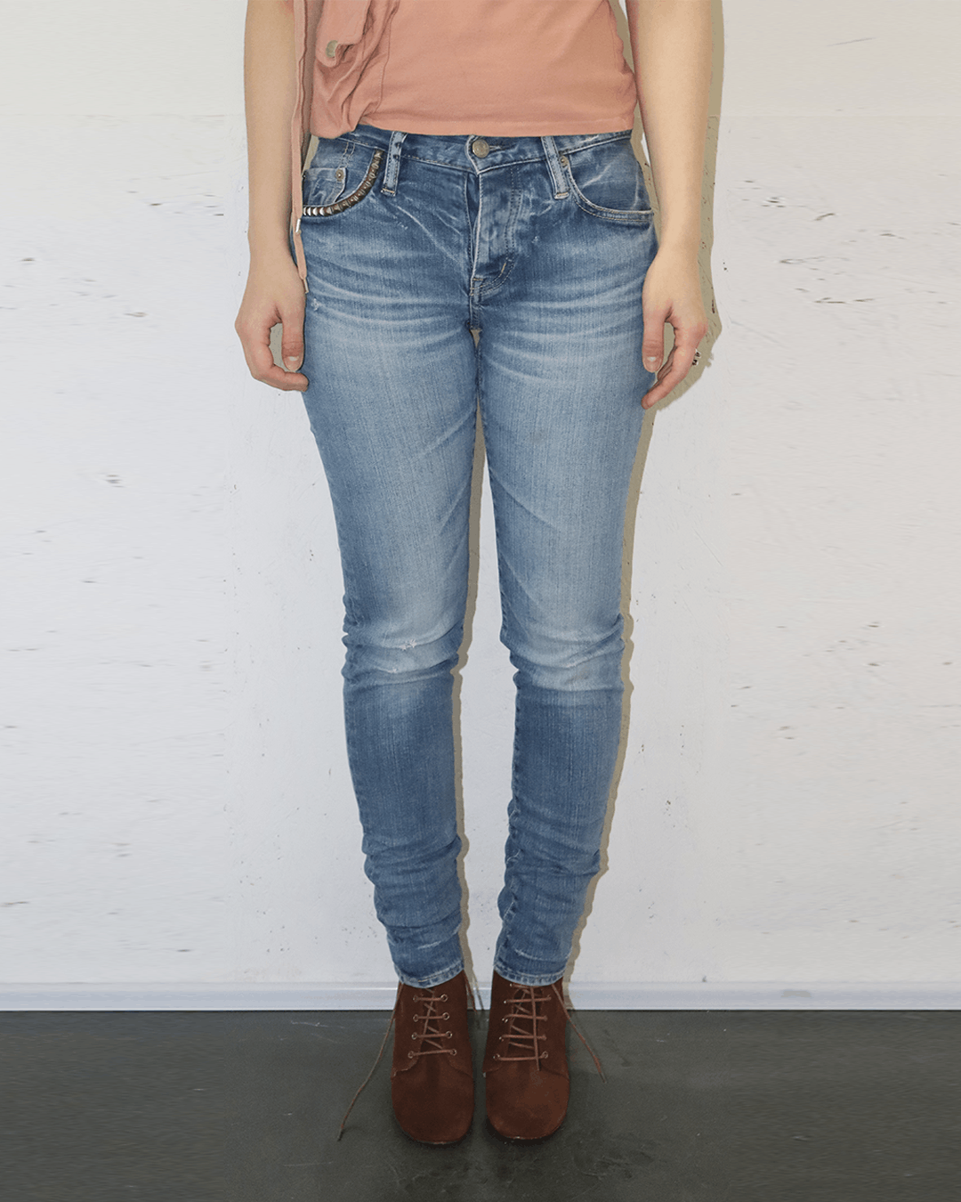Hysteric Glamour Hysteric Glamour Studded Denim Jeans Size 29" - 2 Thumbnail