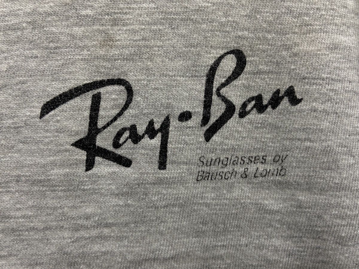 Bausch & Lomb × RayBan Vintage 90s RayBan Cats Bausch & Lomb Sunglasses T-Shirt Size US XL / EU 56 / 4 - 5 Thumbnail