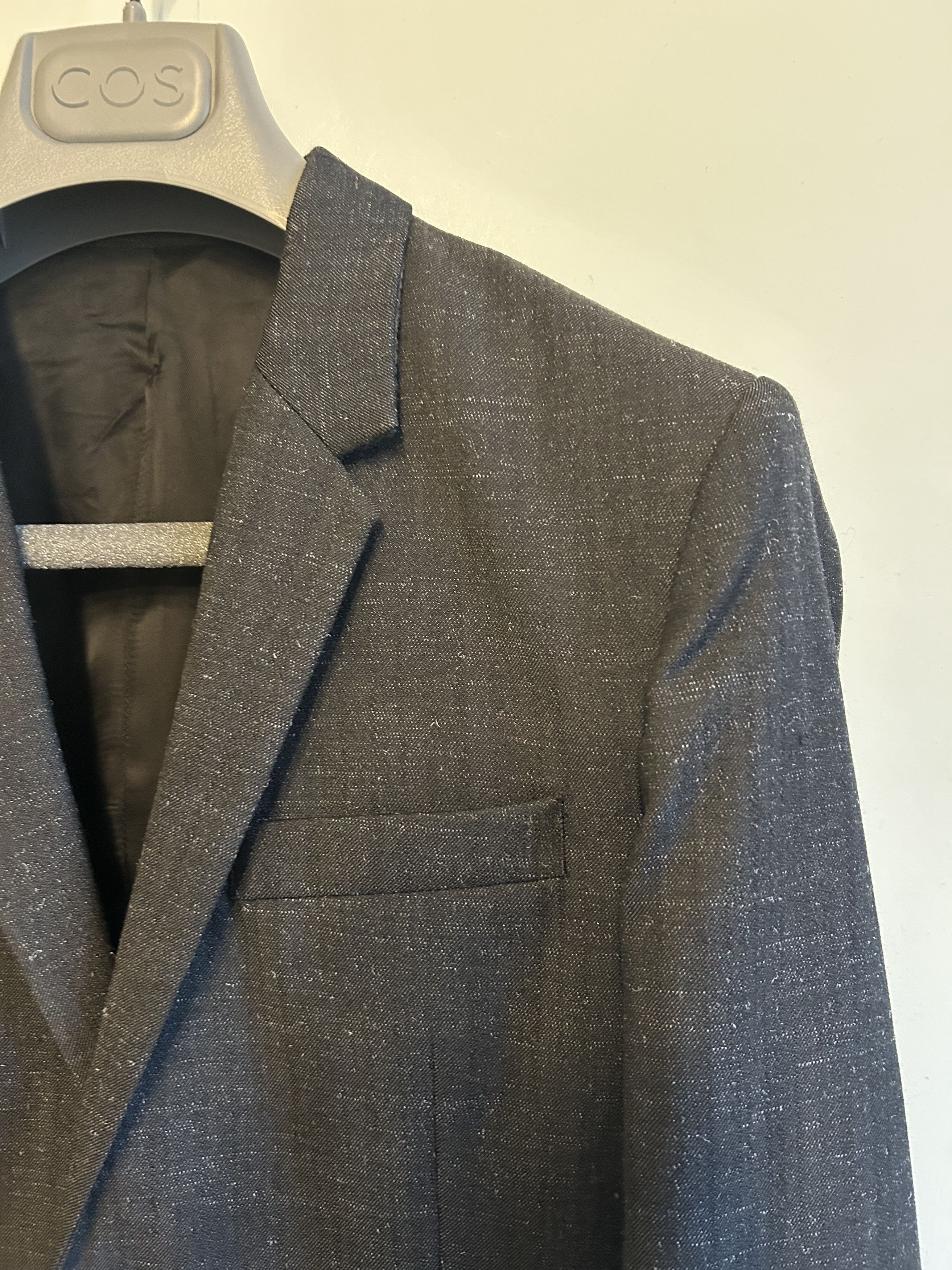 Cos Cos Dark Grey Flecked Blazer Size XS / US 0-2 / IT 36-38 - 3 Thumbnail