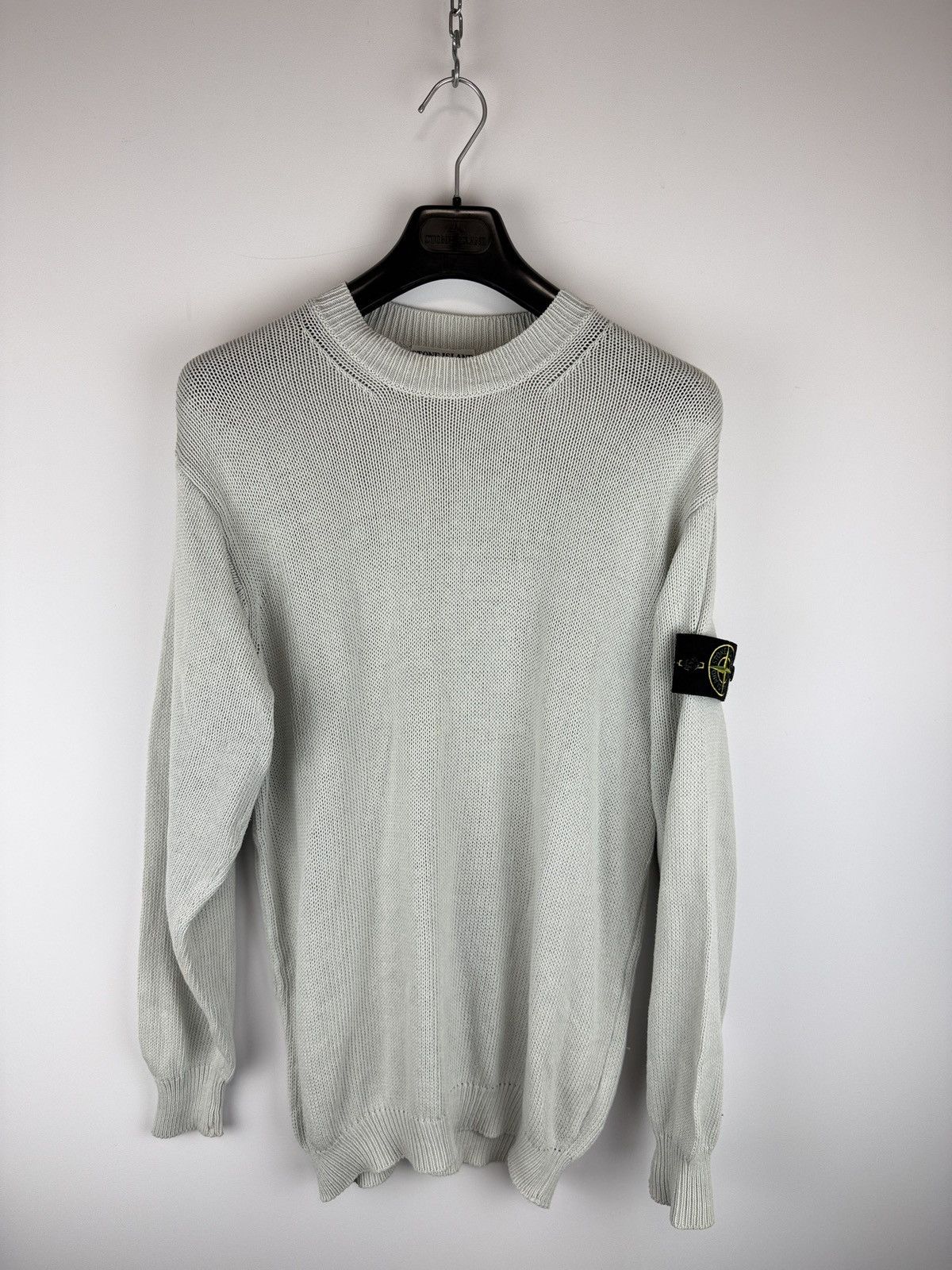 Stone Island Grey Stone Island vintage sweater Size US L / EU 52-54 / 3 - 1 Thumbnail