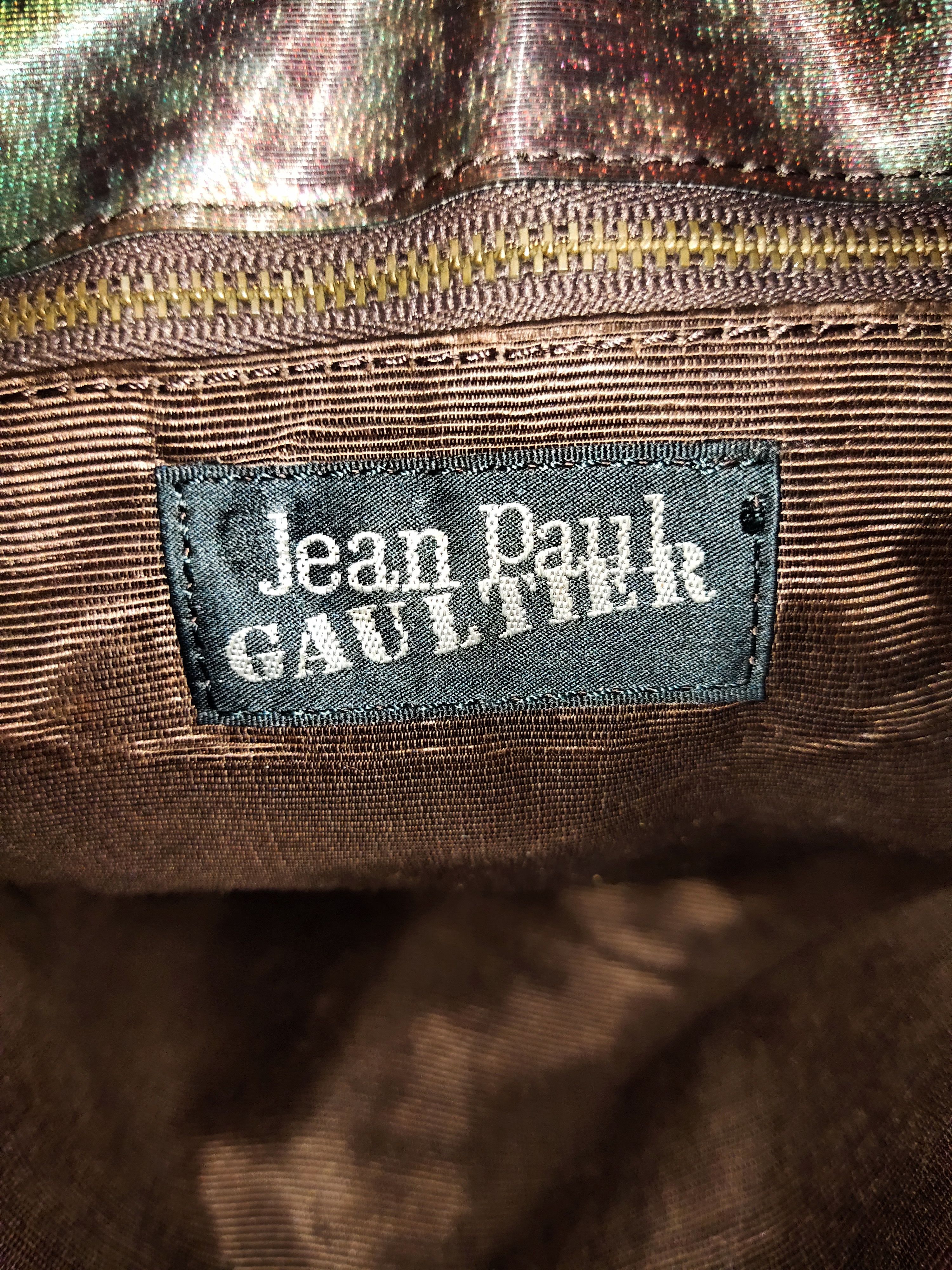 Jean Paul Gaultier JPG Cyber Rust Shoulder Bag Size ONE SIZE - 4 Thumbnail