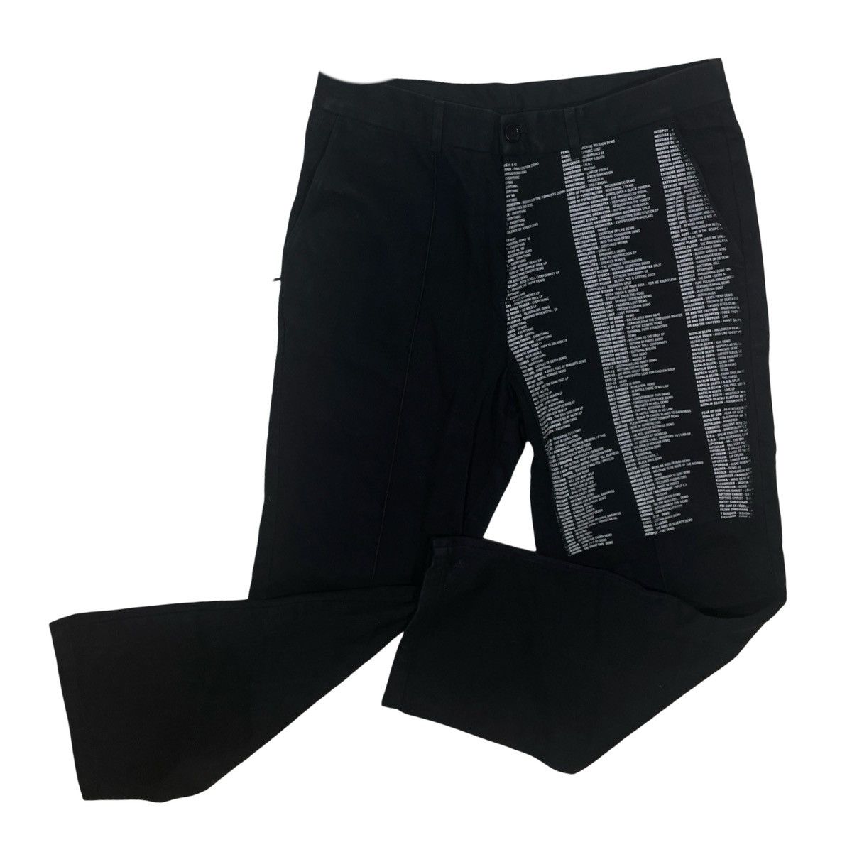 Yang Li Yang Li metal samzidat chino trousers Size US 34 / EU 50 - 1 Thumbnail