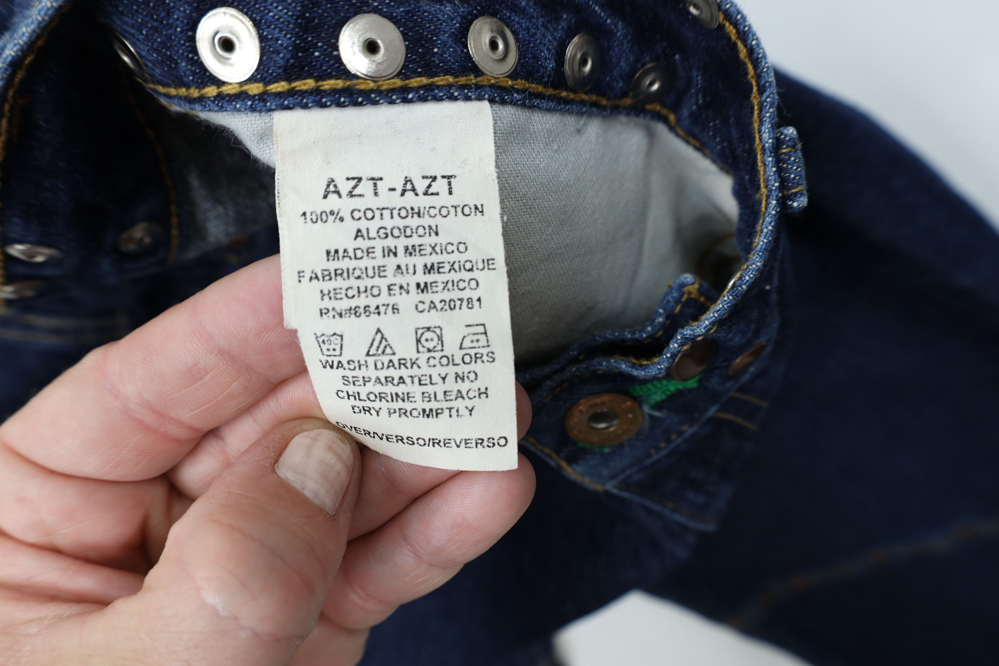 Tommy Hilfiger Vintage Y2K 2000 Tommy Hilfiger Hipster Flared Denim Jeans Size 30" / US 8 / IT 44 - 9 Thumbnail