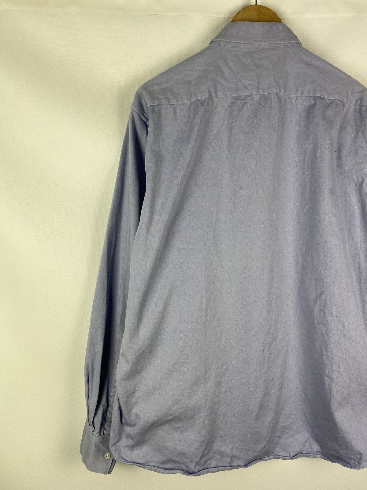 Vintage × Yves Saint Laurent Yves Saint Laurent YSL vintage heavy cotton button up shirt Size US XL / EU 56 / 4 - 16 Thumbnail