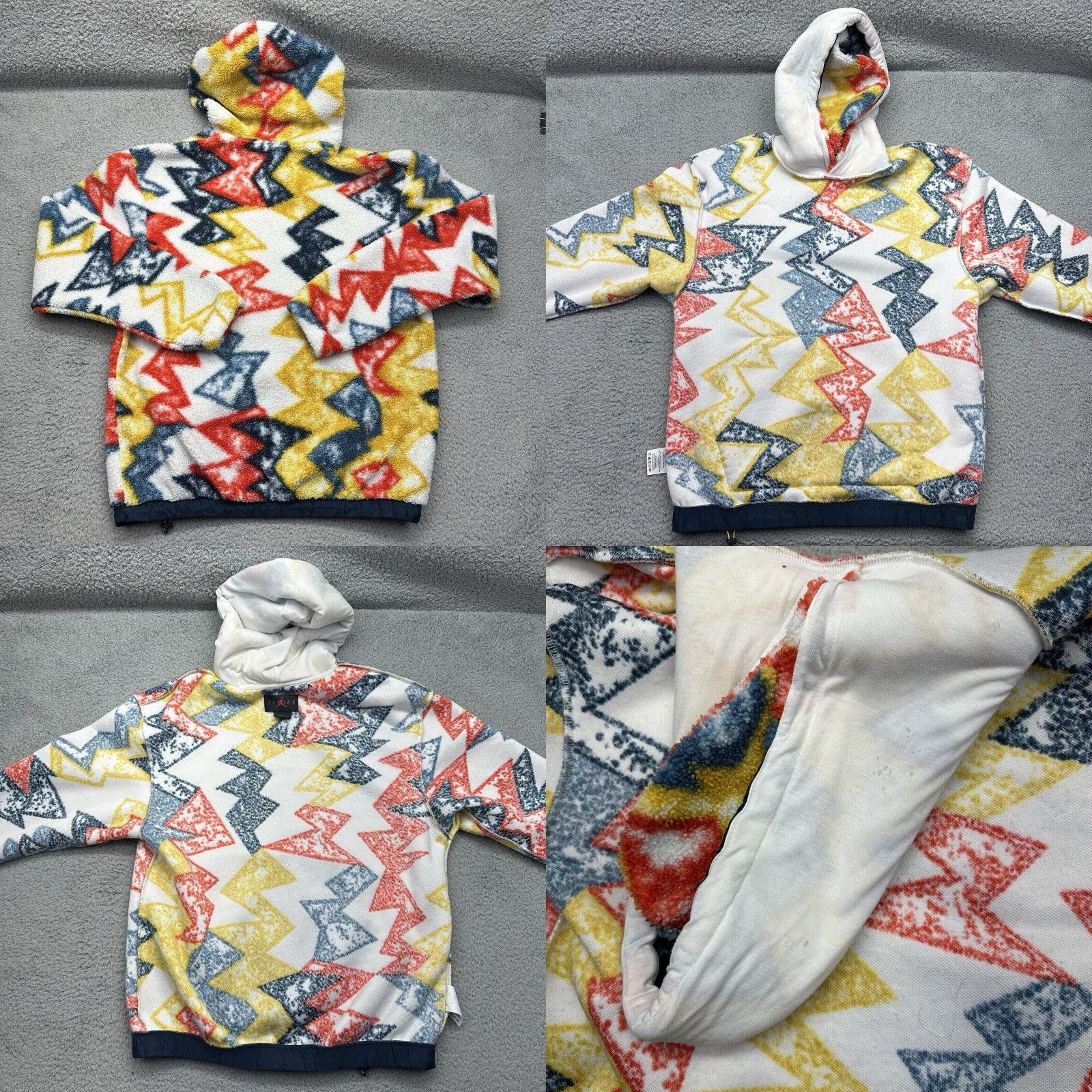Nike Nike Air Jordan DH1110-133 Mens Medium Classic Fleece Popover Hoodie Sweatshirt Size US M / EU 48-50 / 2 - 9 Thumbnail