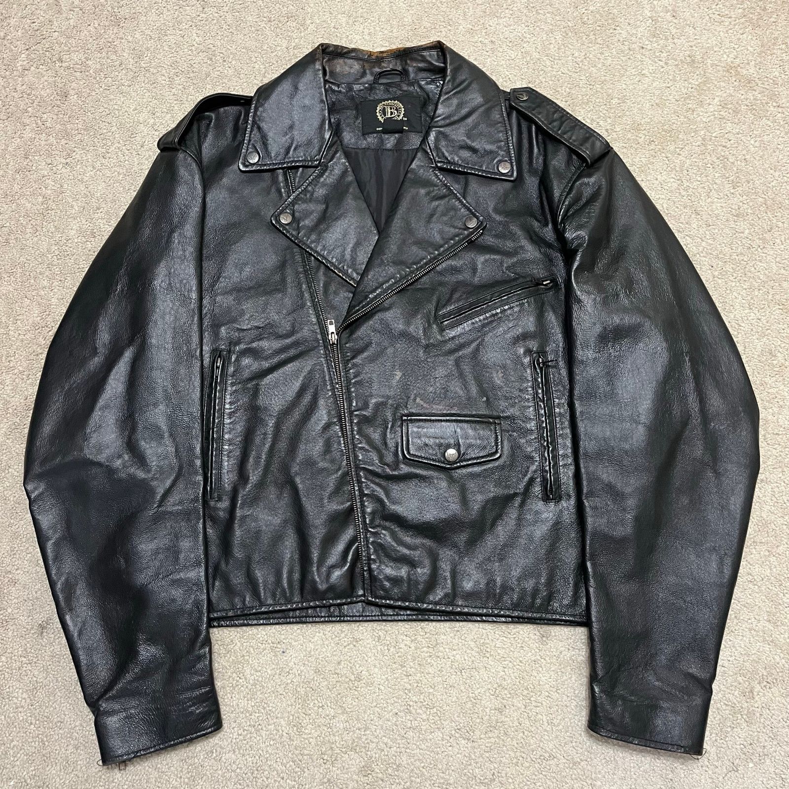 Other Bradford Exchange Eagle & USA Flag Black Leather Jacket L Size US L / EU 52-54 / 3 - 2 Thumbnail