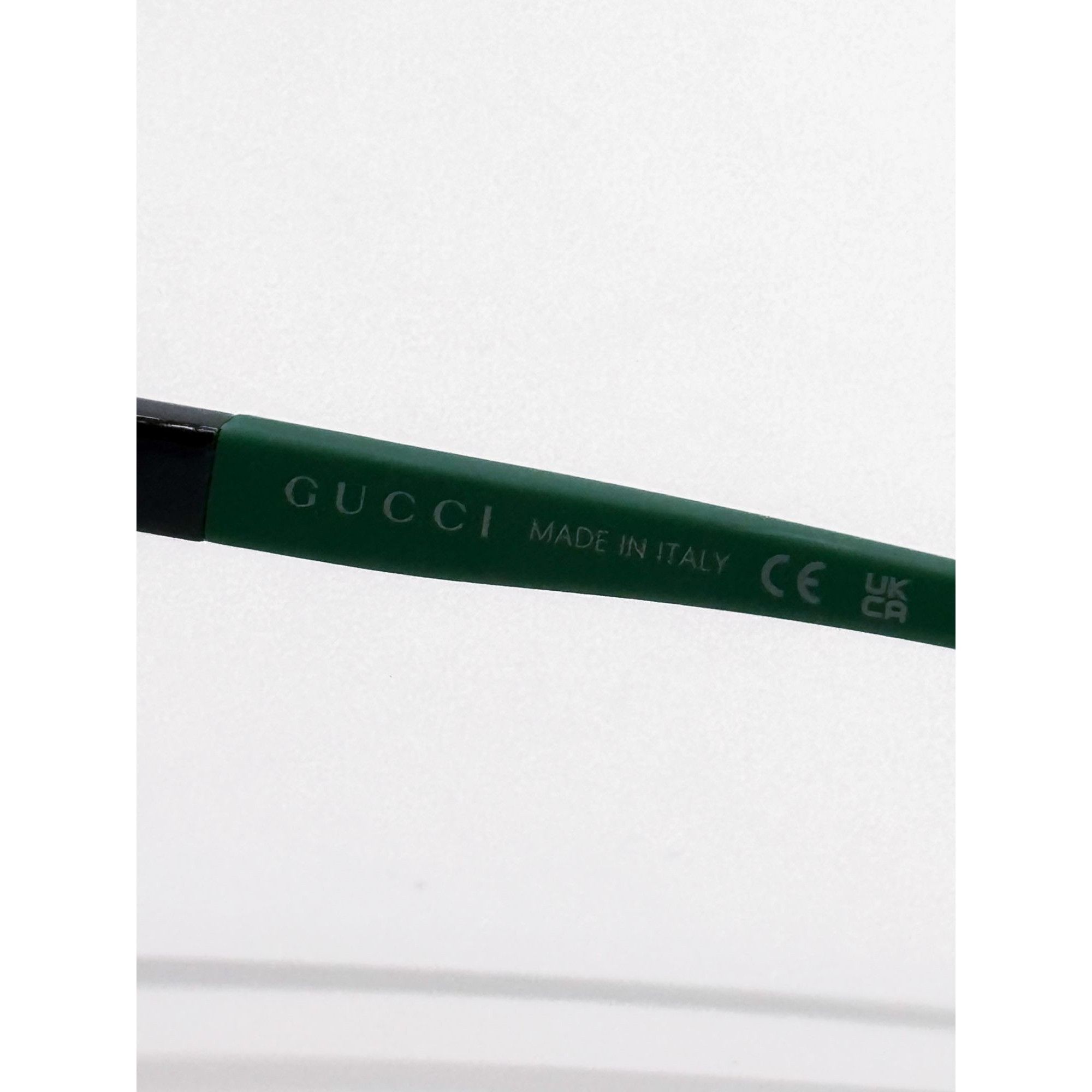 Gucci NEW GUCCI SUNGLASSES GG1735S 005 BLACK/GREEN UNISEX EYEWEAR Size ONE SIZE - 8 Thumbnail