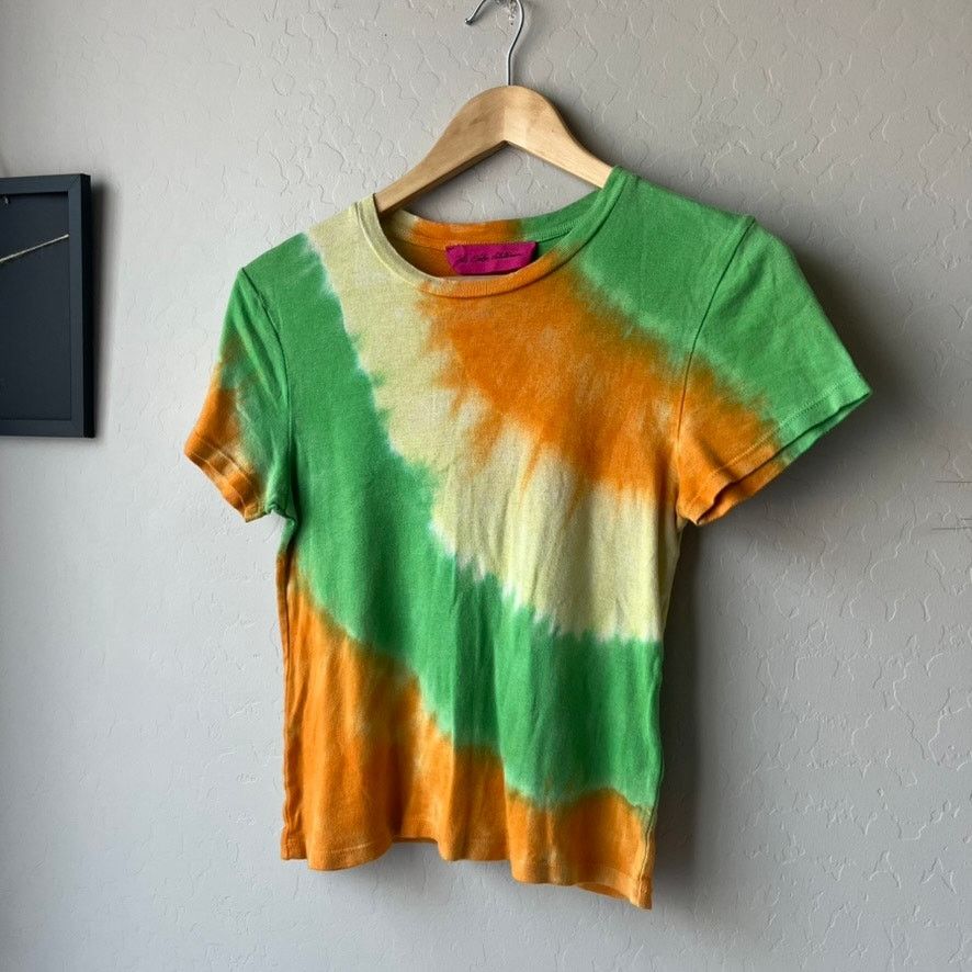 The Elder Statesman The Elder Statesman Top Cashmere Blend Tie Dye T-Shirt XS Size XS / US 0-2 / IT 36-38 - 3 Thumbnail