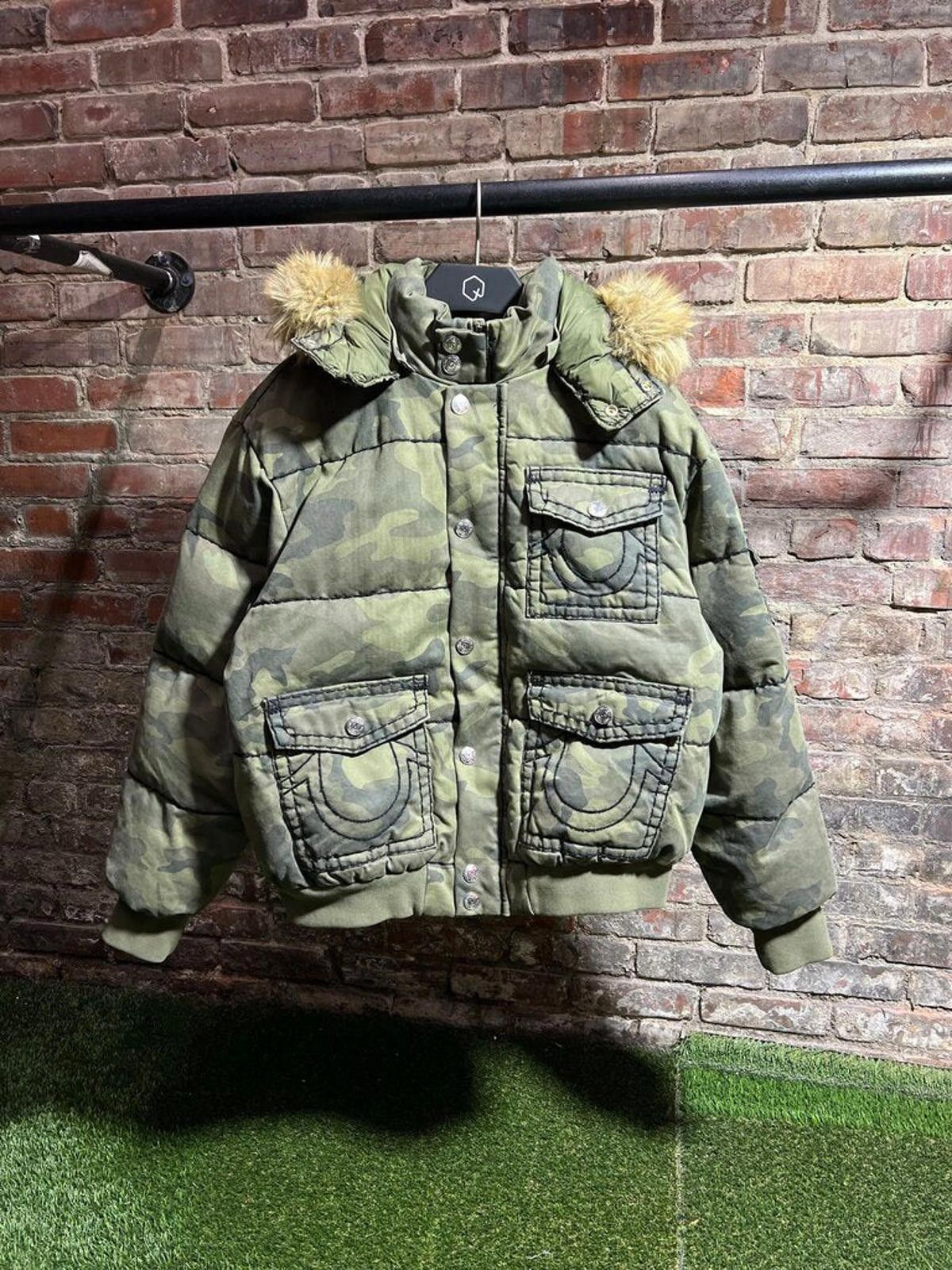Other Supreme X True Religion Camouflage Puffer Jacket Size ONE SIZE - 1 Thumbnail