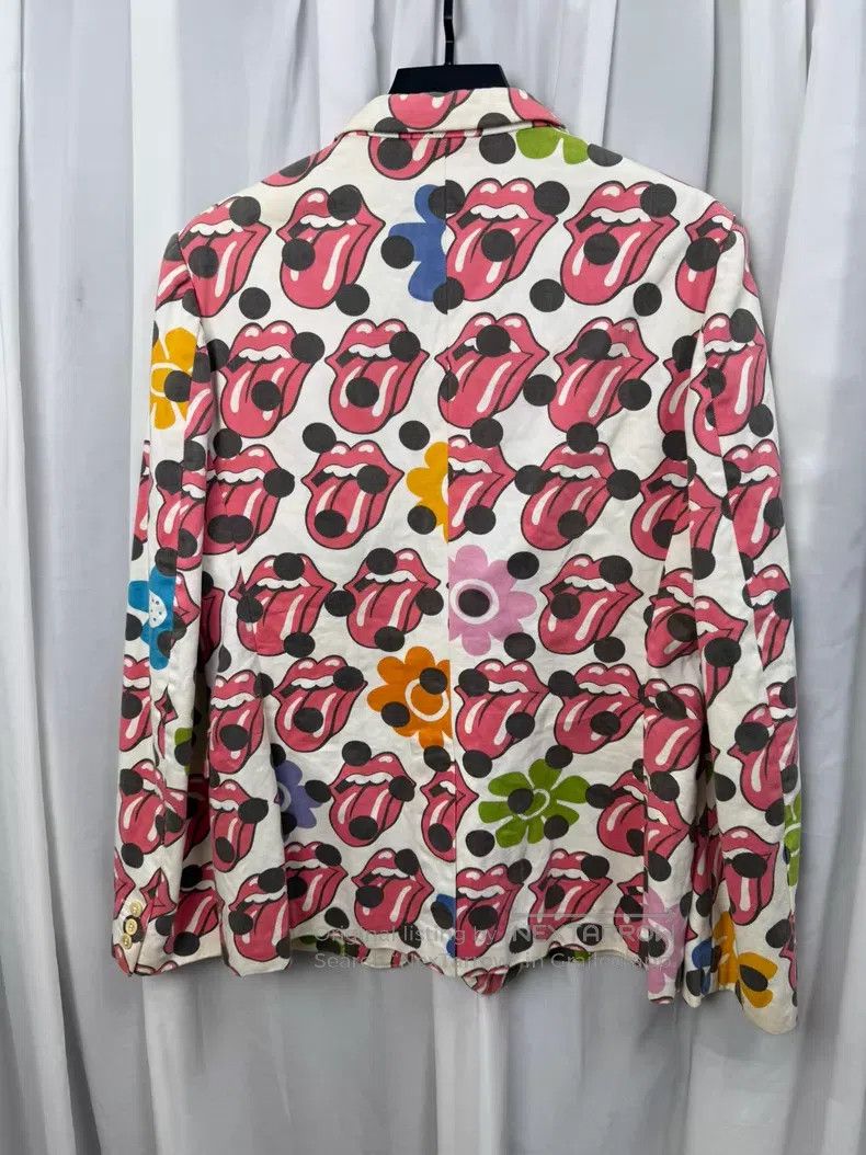 Comme des Garcons Comme des Garçons Size M Pop art cotton blazer with Rolling Size 38R - 9 Thumbnail
