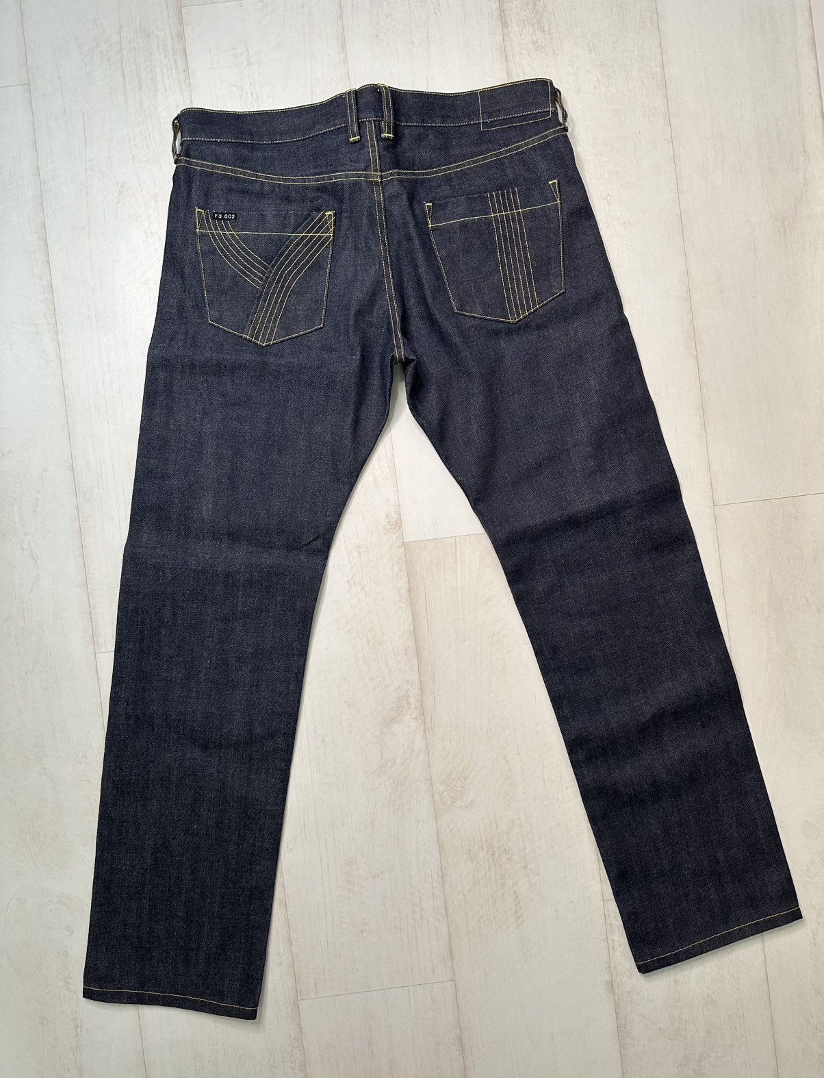 Y-3 Adidas Y3 Selvedge Raw denim 2010 Size US 32 / EU 48 - 3 Thumbnail