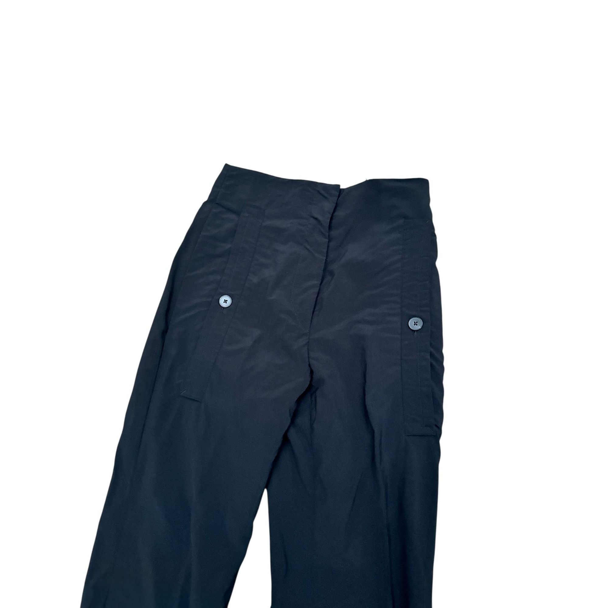 Jil Sander Black Wool Tailored Pants Size 25" / US 0 / IT 36 - 2 Thumbnail