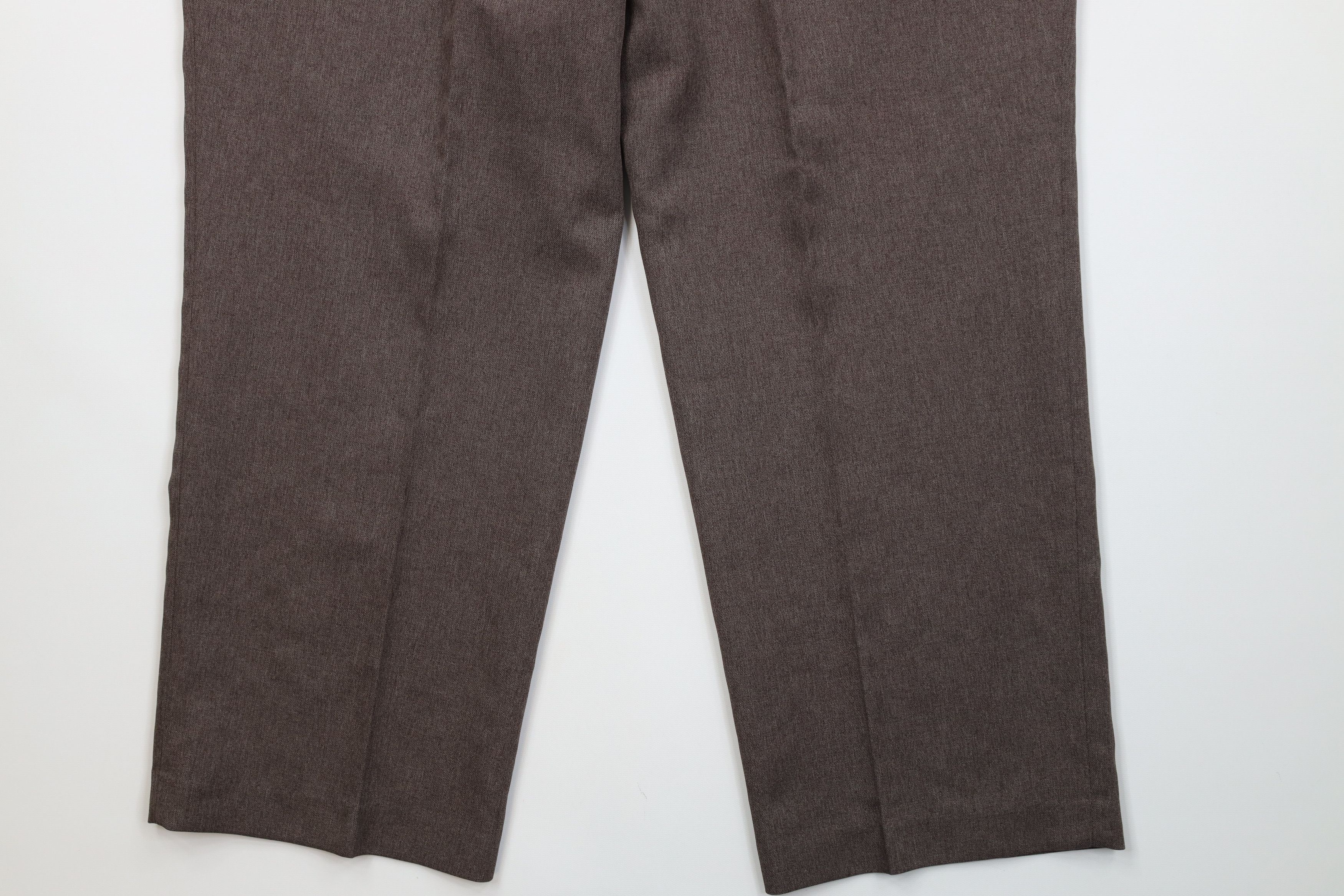 Vintage Vintage 70s Streetwear Wide Leg Chino Pants Brown USA Size US 36 / EU 52 - 13 Thumbnail