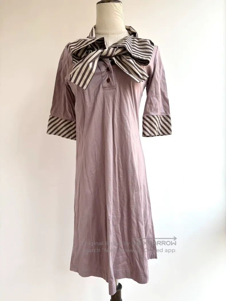 Vivienne Westwood Vivienne Westwood Purple Big Bow Dress Size M / US 6-8 / IT 42-44 - 2 Thumbnail