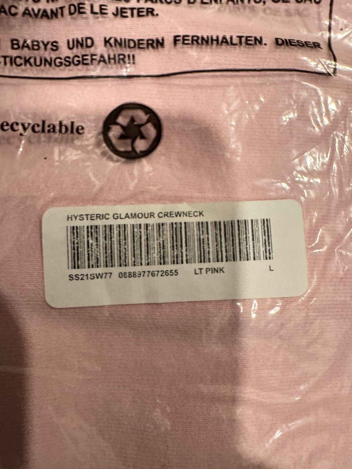 Supreme Supreme x Hysteric Glamour Crewneck Size US L / EU 52-54 / 3 - 5 Thumbnail