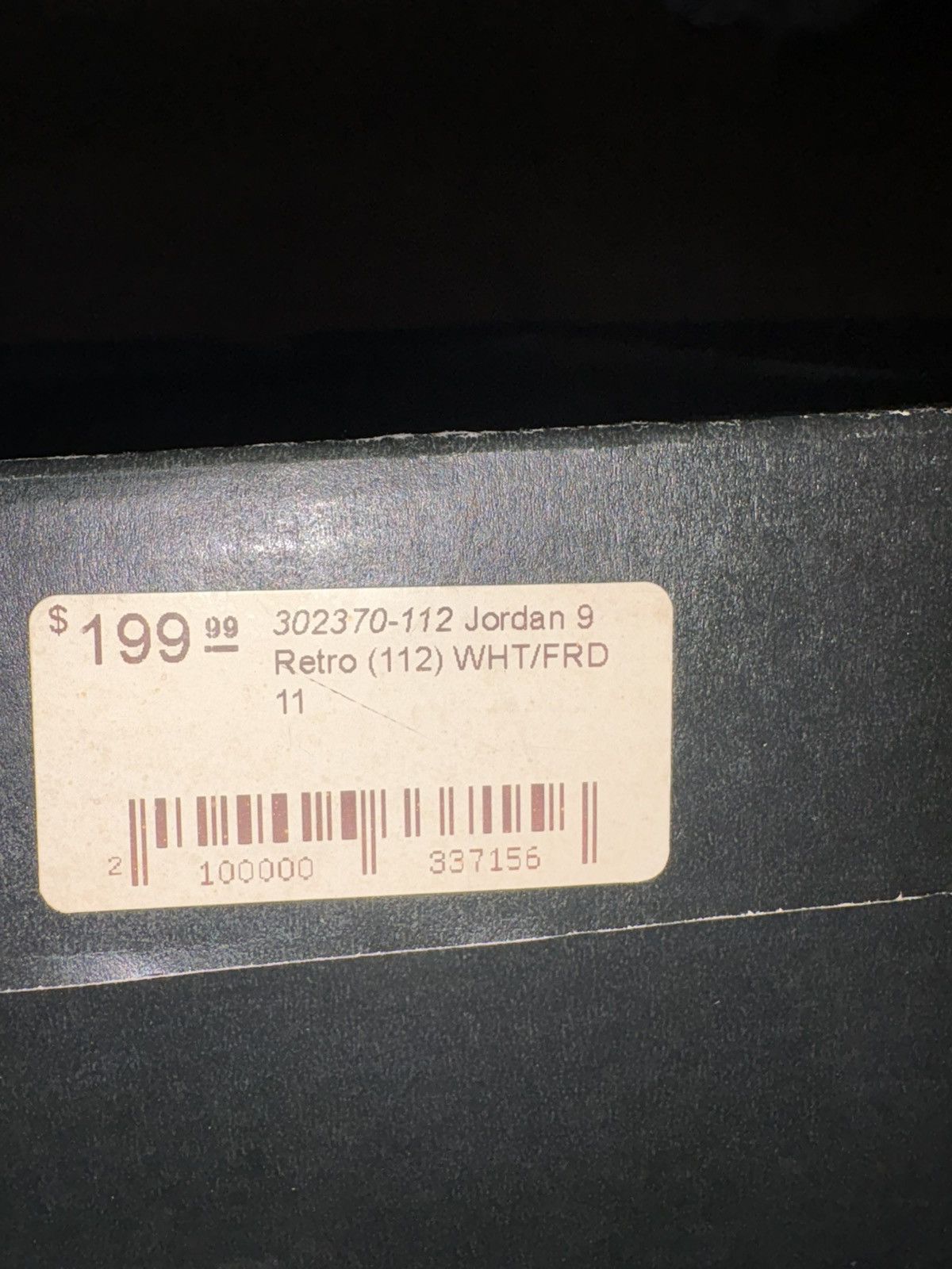 Jordan Brand Jordan Playoff 9s 2016 Size US 11 / EU 44 - 10 Thumbnail
