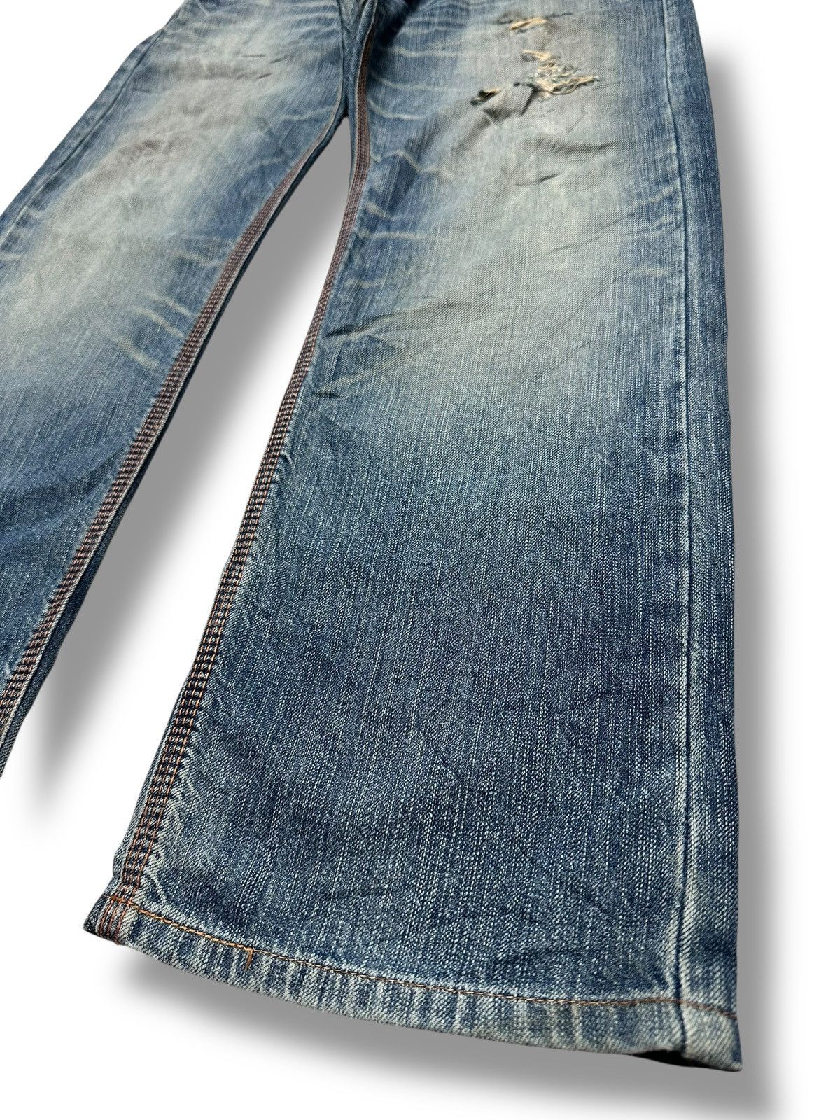 Edwin Edwin 403XVS Jeans | Authentic Denim | Rare Orange Stitching Size US 35 - 13 Thumbnail