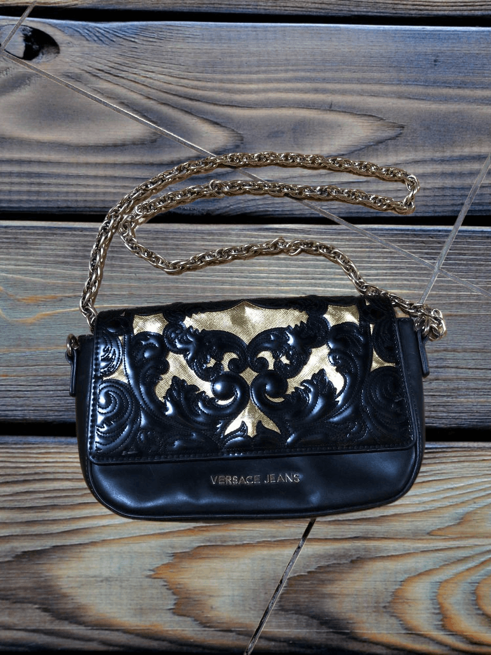 Versace Jeans Couture VERSACE Jeans Couture Bag Logo Designer Handbag Size ONE SIZE - 1 Thumbnail