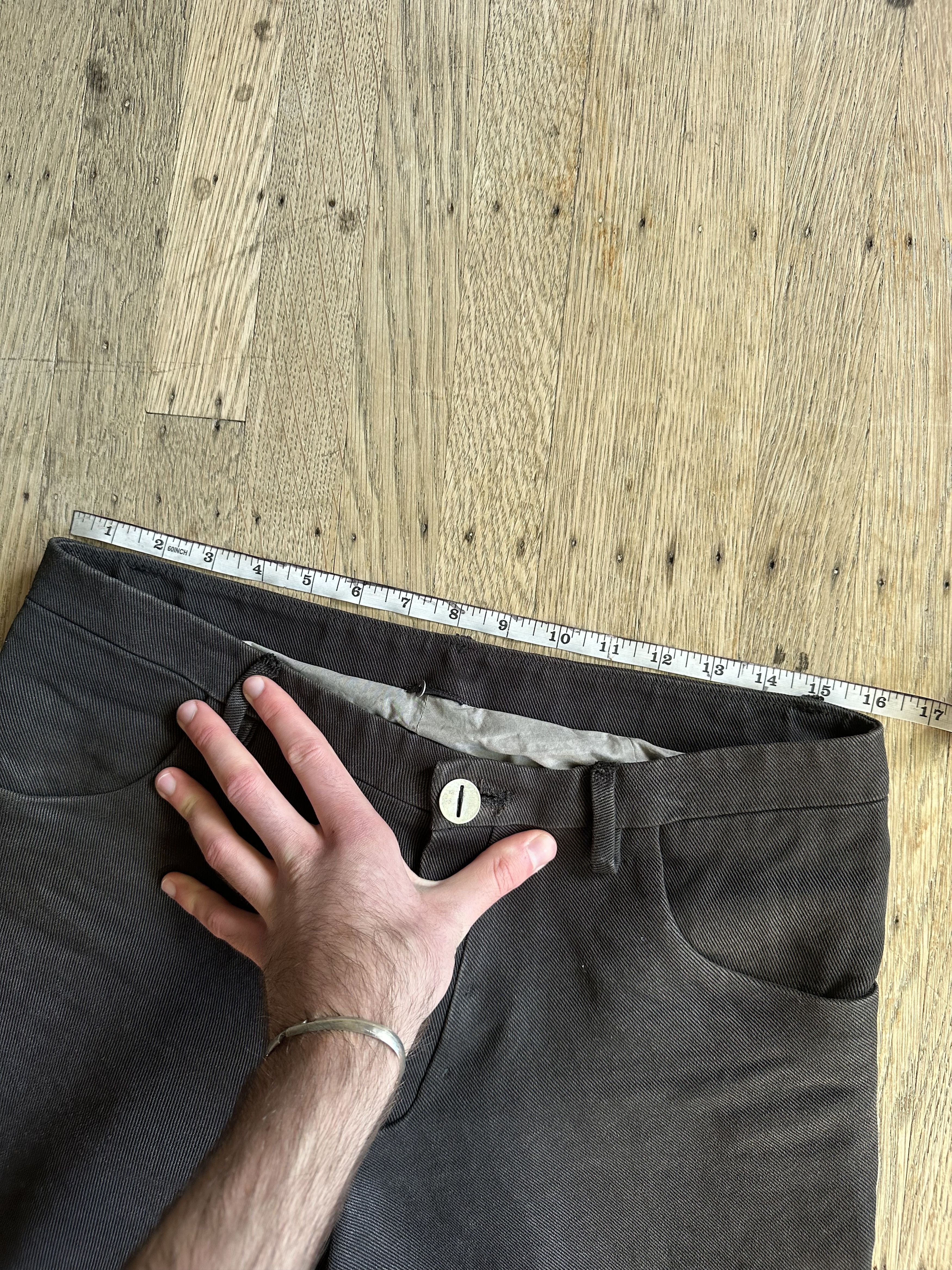 Label Under Construction Signals morse code washi j-leg trouser Size US 31 - 17 Thumbnail