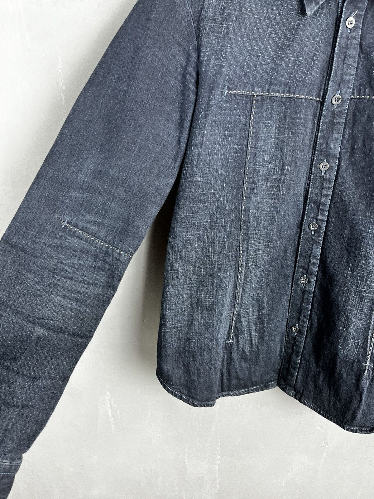 Marithe + Francois Girbaud MARITHÉ-FRANÇOIS CIRBAUD denim jacket Size M / US 6-8 / IT 42-44 - 9 Thumbnail