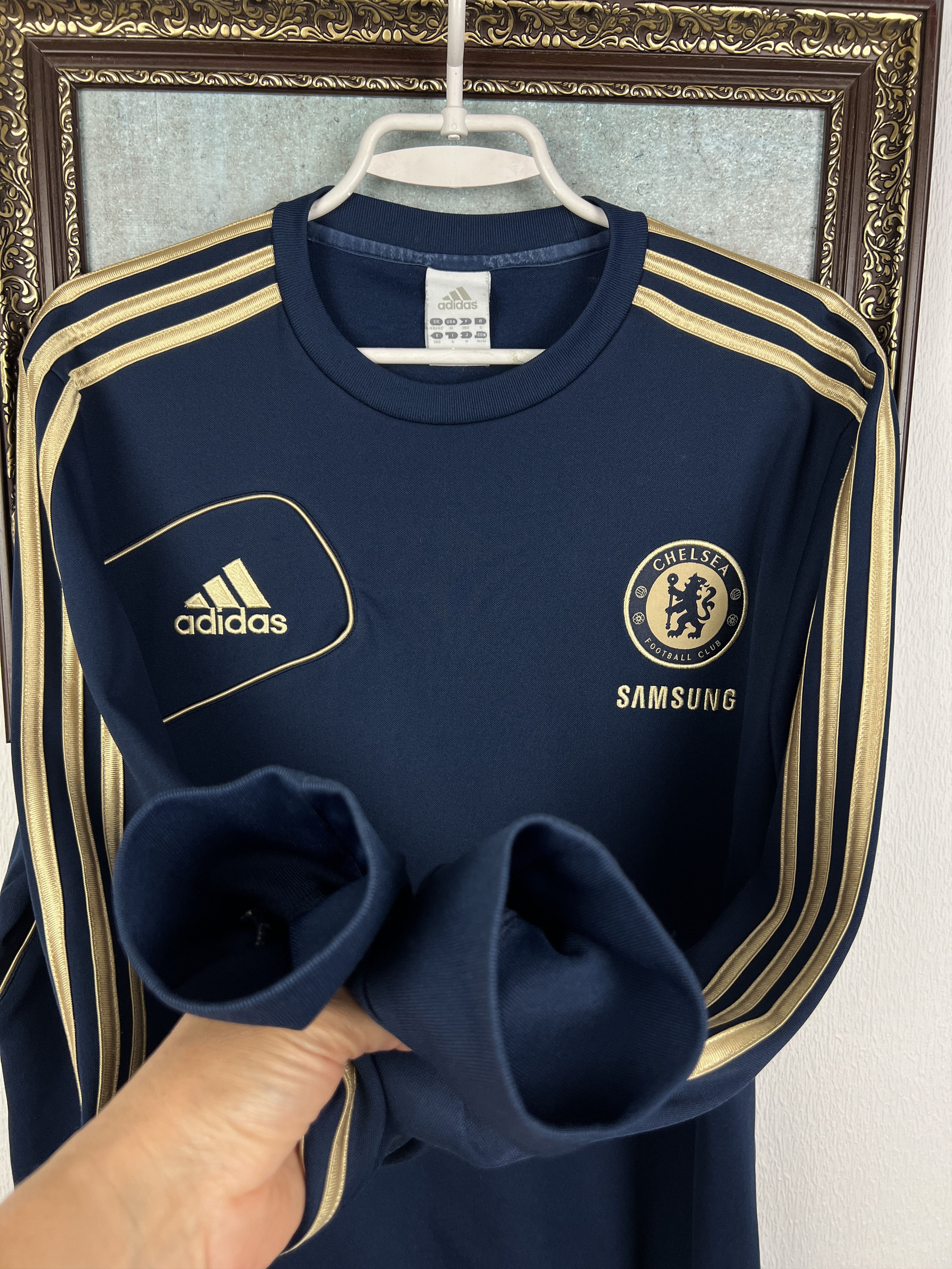Adidas Adidas Chelsea Football Sweatshirt Soccer Jacket Rare Size US M / EU 48-50 / 2 - 6 Thumbnail