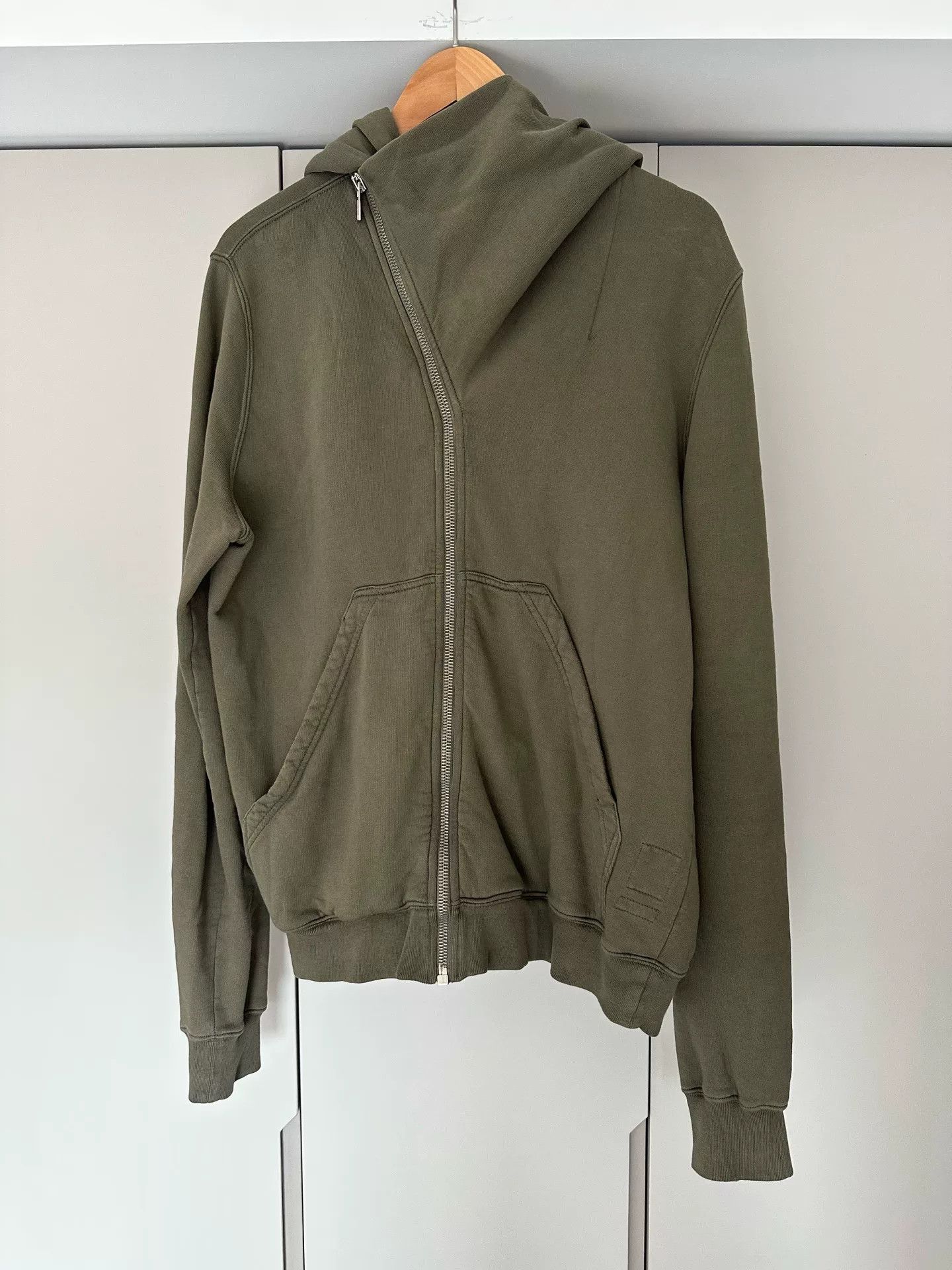 Rick Owens Drkshdw Rick Owens DRKSHDW Wizard Hat Zip Coat Size US XL / EU 56 / 4 - 1 Thumbnail