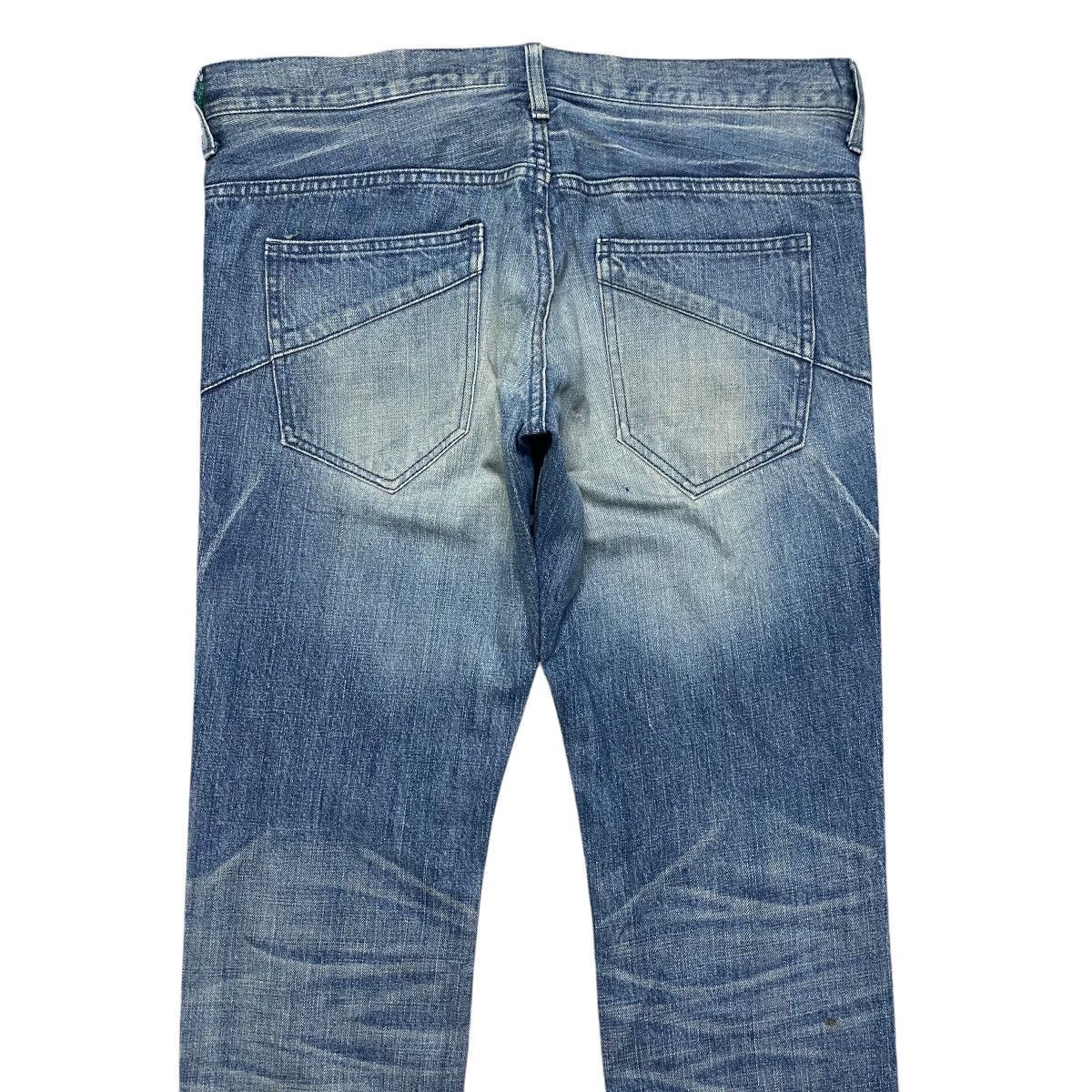 Japanese Brand ICHI MIRI Blue Denim Jeans Size US 33 - 10 Thumbnail