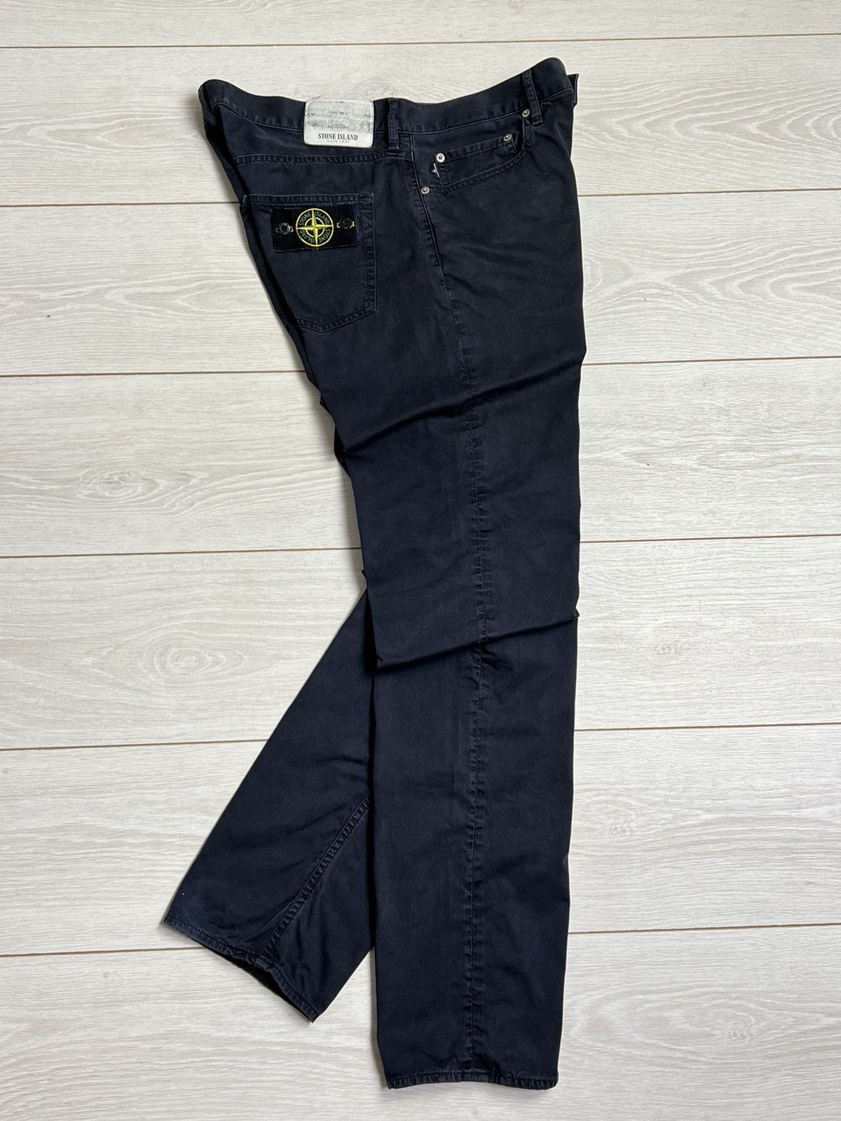 Stone Island Stone Island SS13 Archive Navy Cotton Chinos W34 5815J4BZM Size US 34 / EU 50 - 1 Thumbnail