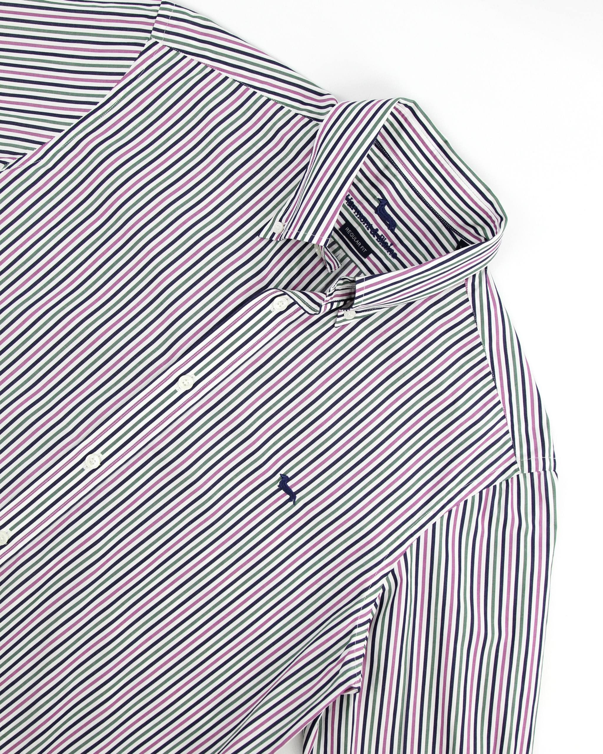 Harmont & Blaine HARMONT&BLAINE Striped shirt with logo Size US XL / EU 56 / 4 - 7 Thumbnail