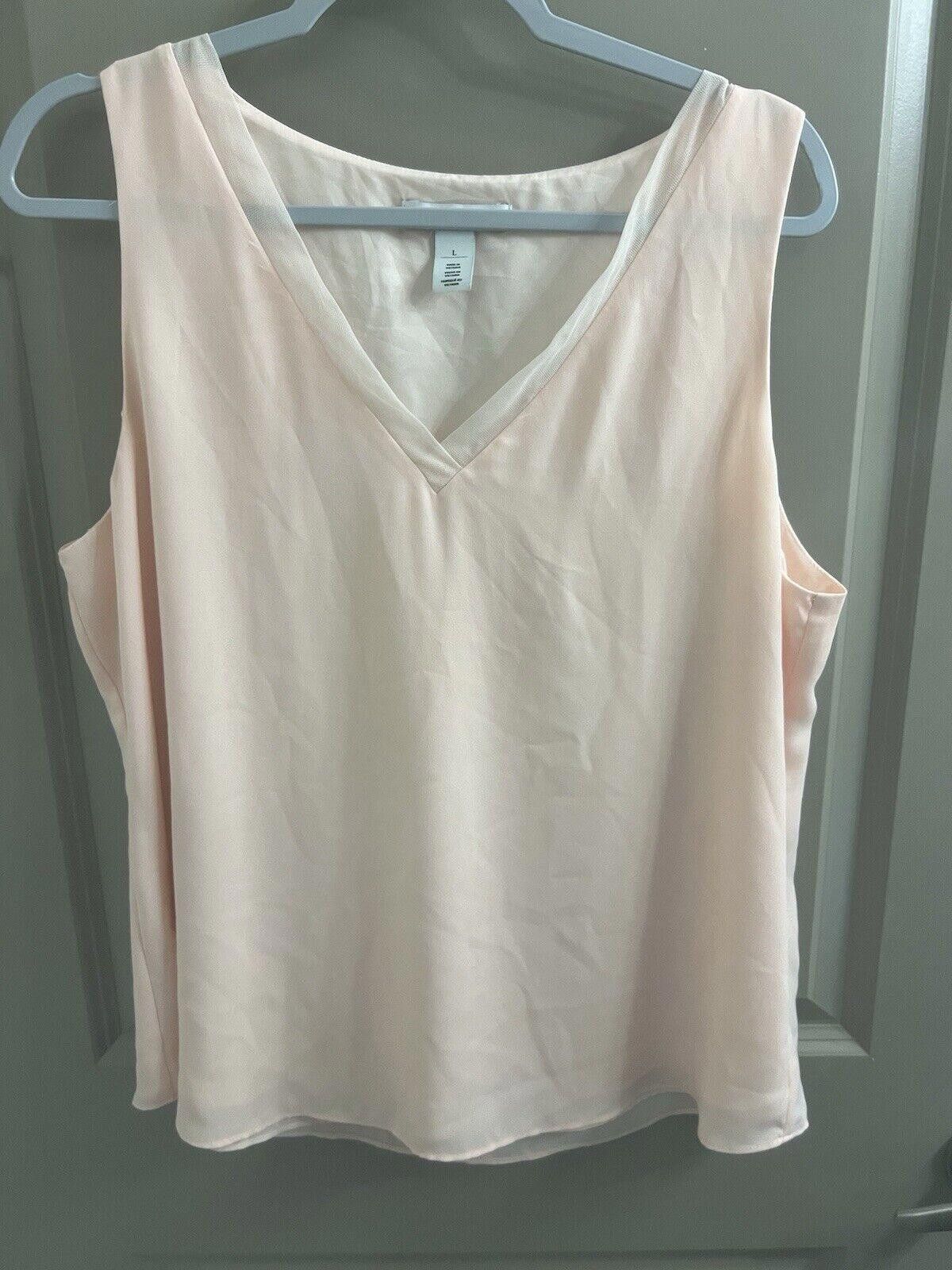 Designer white house black market top Large Ladies Top Size L / US 10 / IT 46 - 1 Thumbnail
