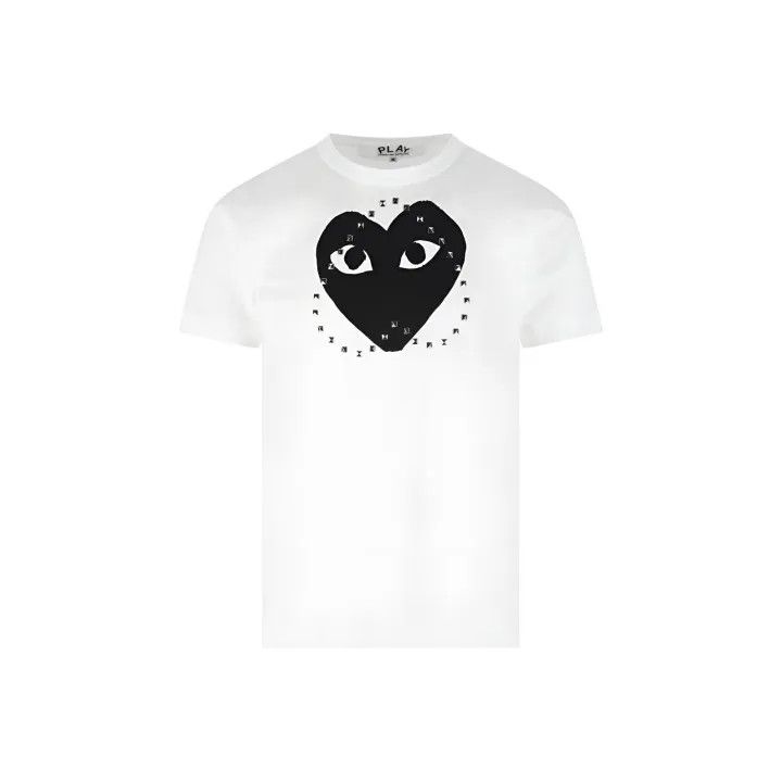 Comme des Garcons Comme des Garçons Play White Heart T-Shirt 0079 Size XXL / US 16-18 / IT 52-54 - 1 Thumbnail