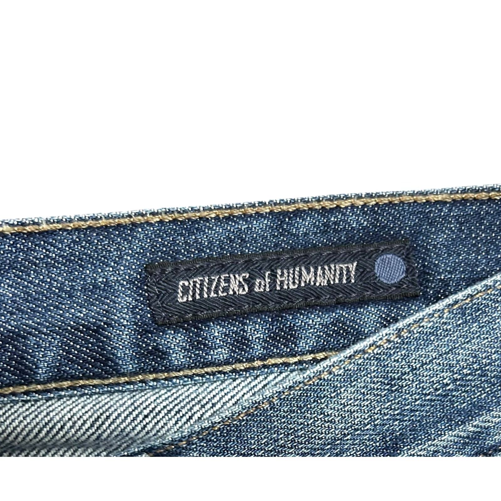 Citizens Of Humanity Citizens Of Humanity Jeans Men Pant 32 Blue Denim Sid DarkWash C of H USA 30x30 Regular Straight 5-Pocket Denim Jeans Size US 32 / EU 48 - 7 Thumbnail