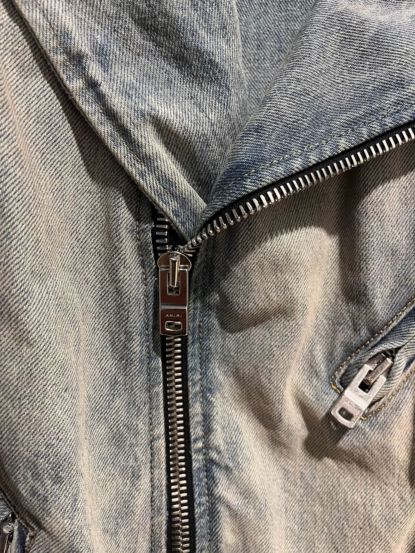 Amiri amiri blue motorcycle jacket size S Size US S / EU 44-46 / 1 - 3 Thumbnail
