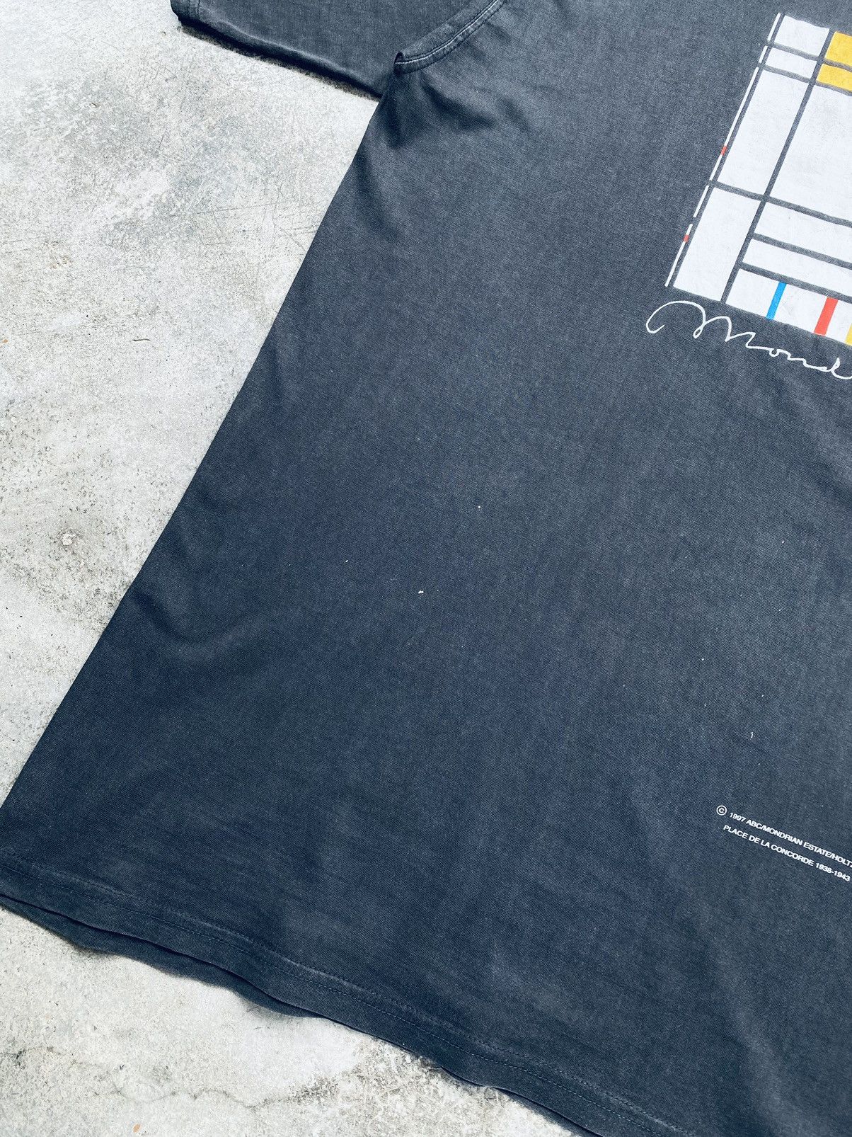 Vintage Vintage 90s Piet Mondrian Art Rare Tees Size US L / EU 52-54 / 3 - 7 Thumbnail