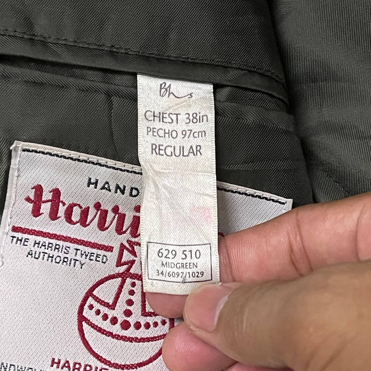 Harris Tweed Vintage Harris Tweed x Bhs Wool Coat Blazer Size US M / EU 48-50 / 2 - 9 Thumbnail