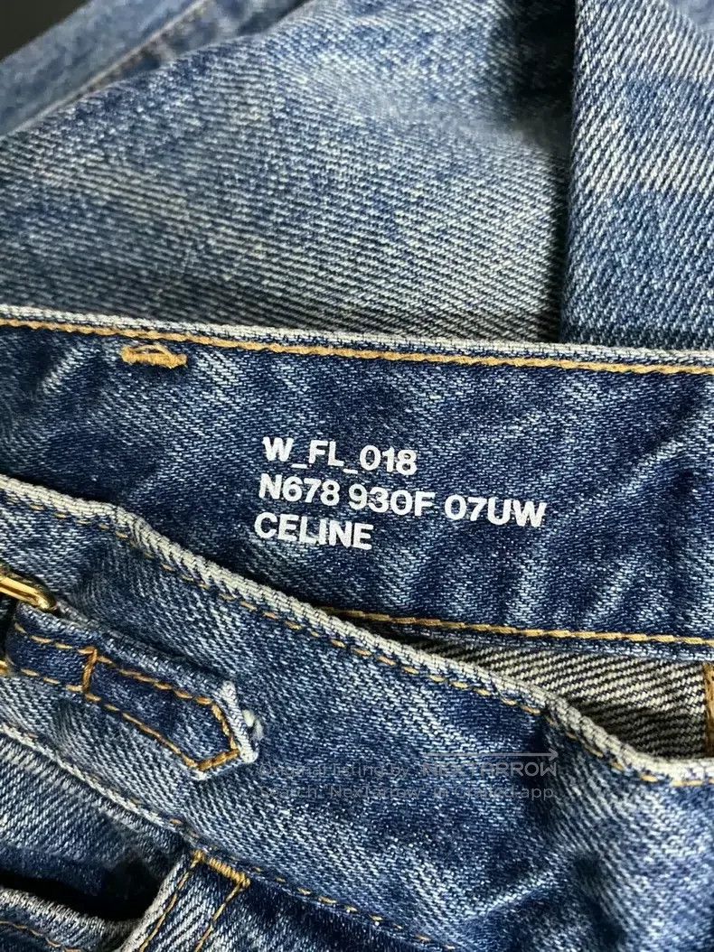 Celine CELINE Denim Pants Size 25" / US 0 / IT 36 - 5 Thumbnail