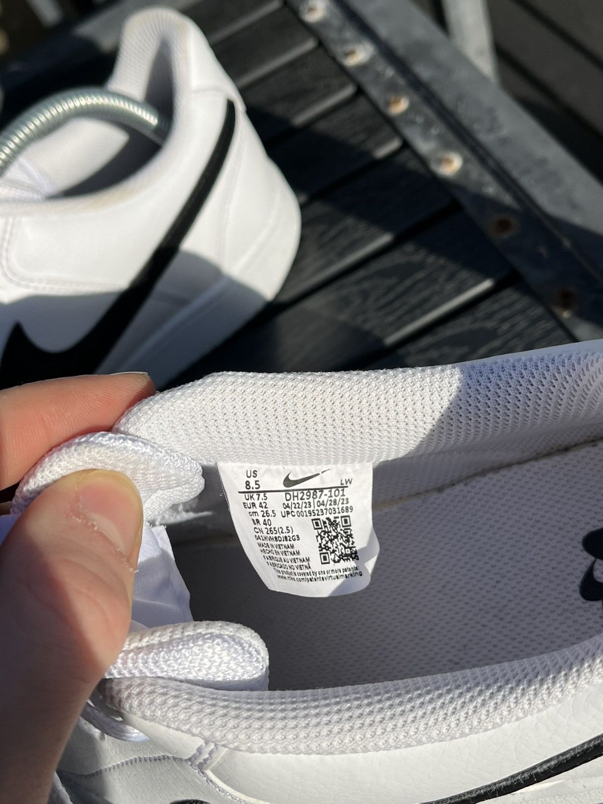Nike Nike Court Vision Size US 8.5 / EU 41-42 - 5 Thumbnail