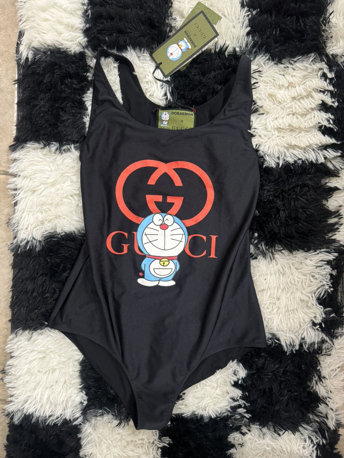 Gucci Gucci x Doraemon Graphic Print One-Piece w Tags Size M / US 6-8 / IT 42-44 - 1 Thumbnail