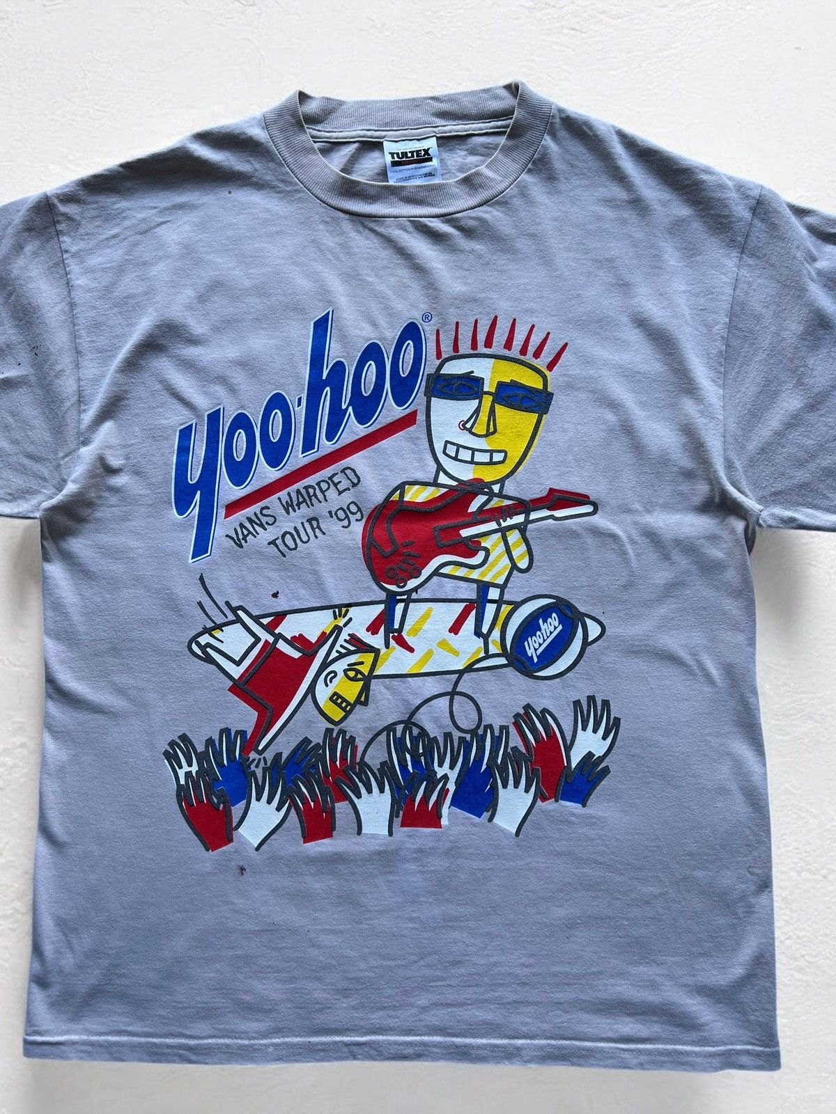 Band Tees × Vans OFFER!🫵🏻 VINTAGE 1999 VANS WARPED TOUR TEE YOO-HOO T SHIRT Size US L / EU 52-54 / 3 - 2 Thumbnail