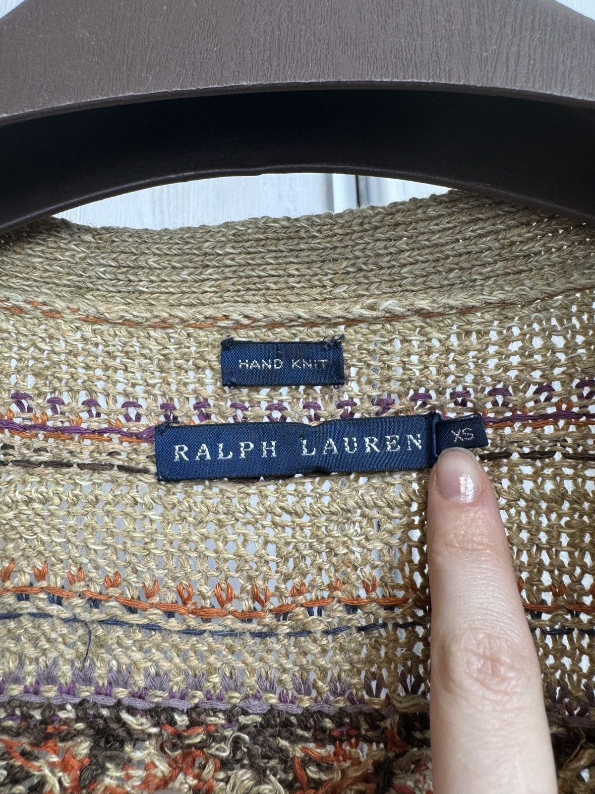Ralph Lauren Ralph Lauren Blue Label Cardigan Sweater Fair Isle Linen XS Size XS / US 0-2 / IT 36-38 - 7 Thumbnail