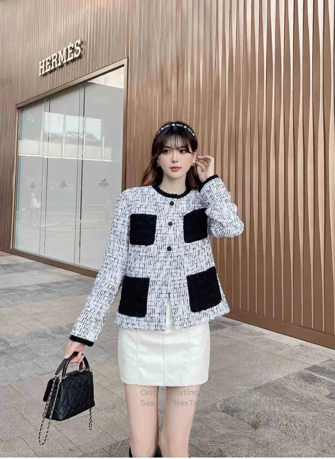 Chanel Chanel 22C Wang Yibo Resort Tweed Jacket. Size US XS / EU 42 / 0 - 3 Thumbnail