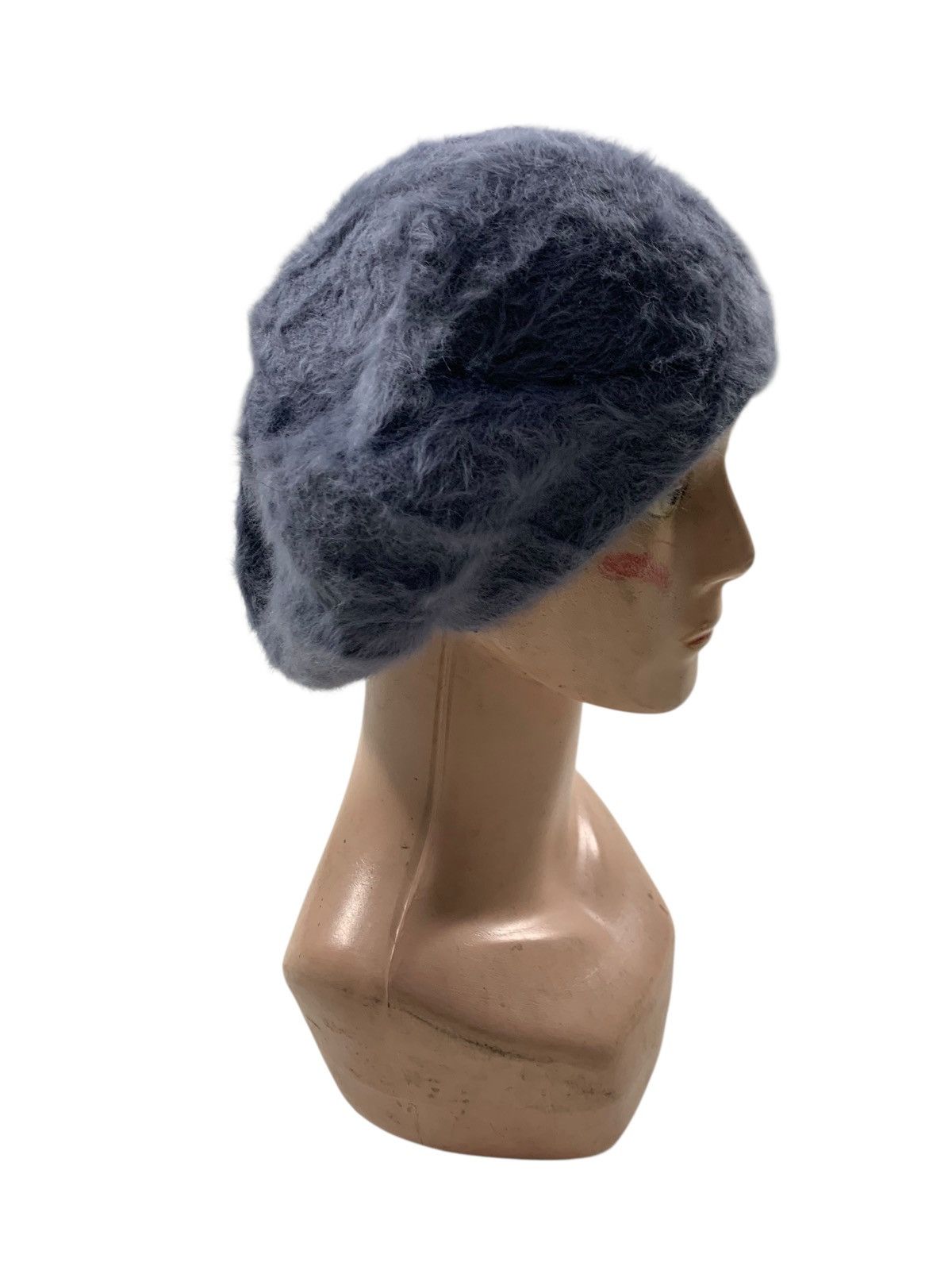 Japanese Brand Azul fuzzy mohair beanie hats rare Size ONE SIZE - 2 Thumbnail