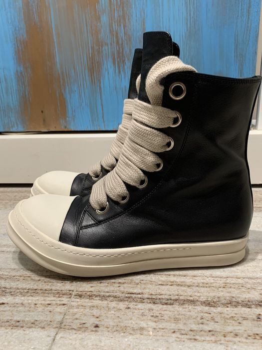 Rick Owens Rick Owens jumbo laces high | Grailed