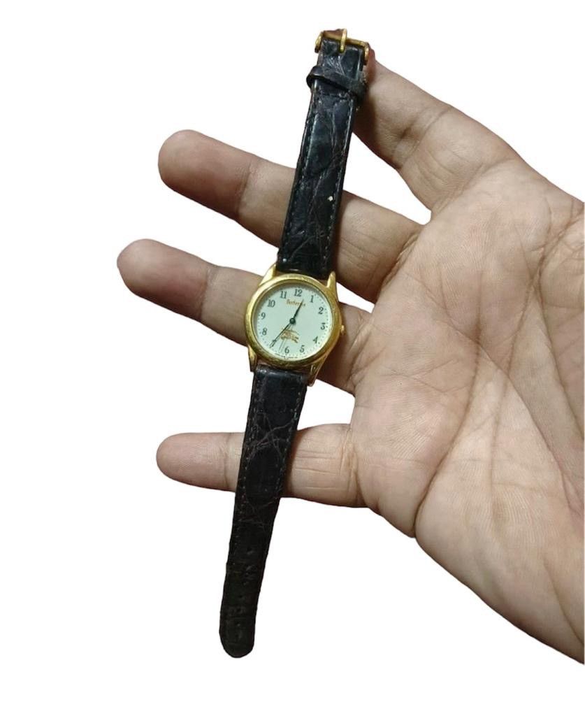 Burberry × Vintage Burberry vintage watch swiss made Size ONE SIZE - 2 Thumbnail