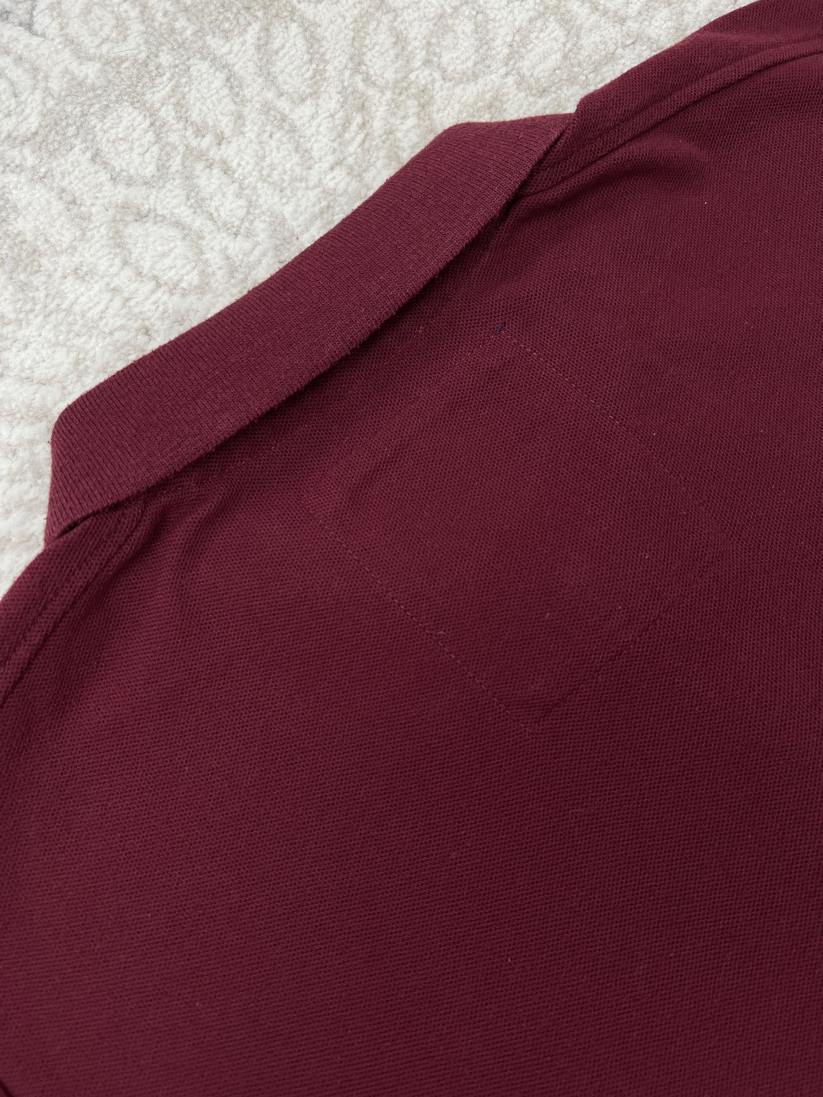 Lonsdale Lonsdale London Burgundy Polo Shirt Embroidered Logo Size US M / EU 48-50 / 2 - 10 Thumbnail